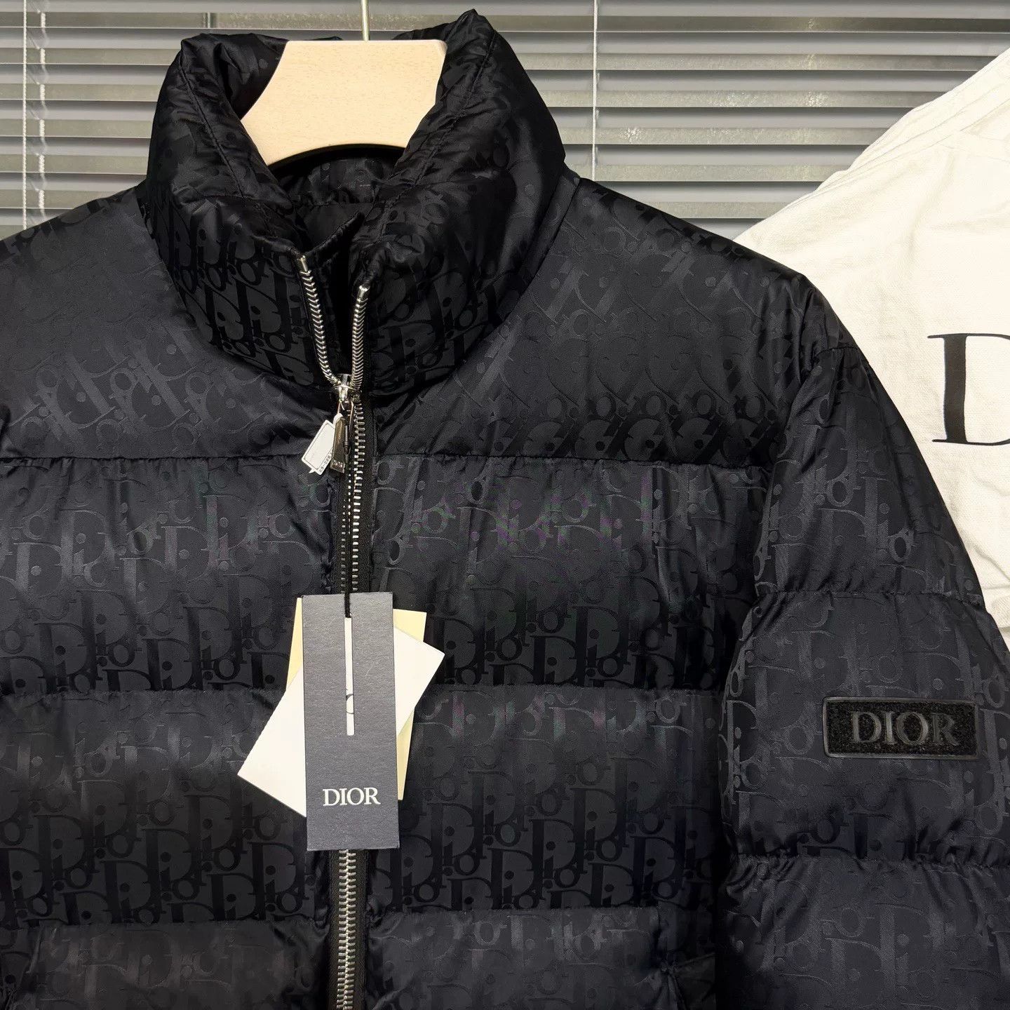Dior dior black down puffer jacket size 46 Size US L / EU 52-54 / 3 - 3 Thumbnail