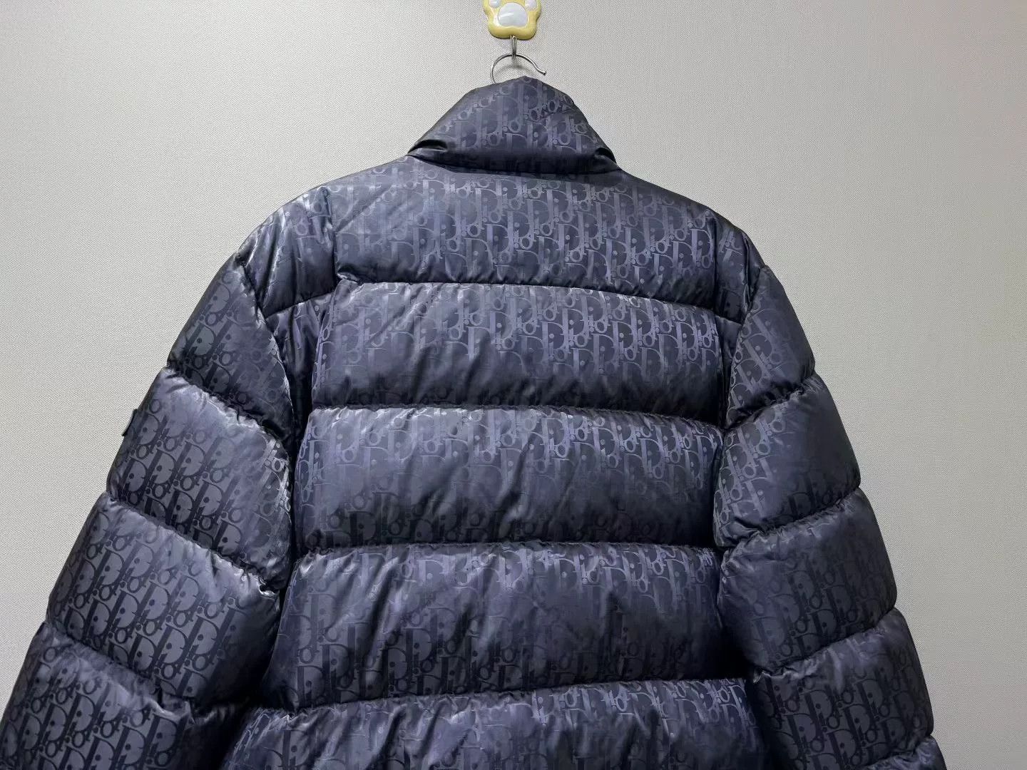 Dior dior logo down jacket in smoky color Size US XL / EU 56 / 4 - 5 Thumbnail