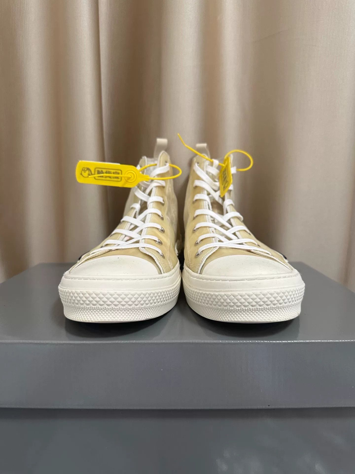 Dior dior b23 transparent high-top sneakers Size US 12 / EU 45 - 3 Thumbnail