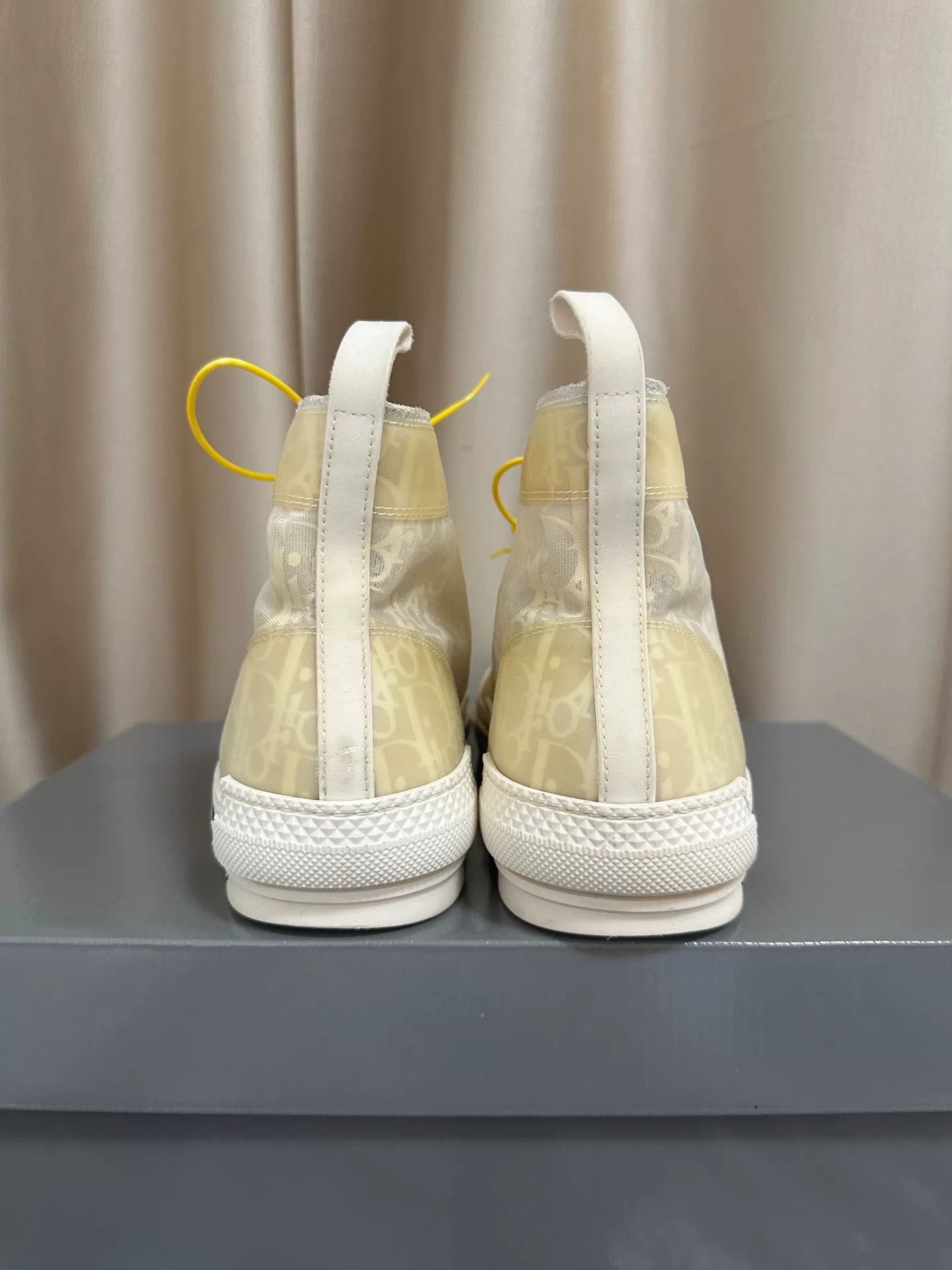 Dior dior b23 transparent high-top sneakers Size US 12 / EU 45 - 6 Thumbnail