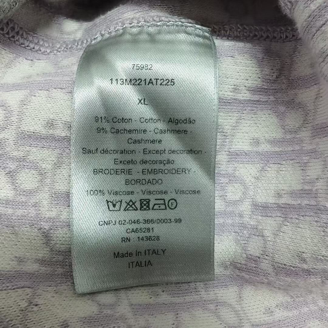 Dior dior gray hooded zip-up jacket Size US XL / EU 56 / 4 - 4 Thumbnail