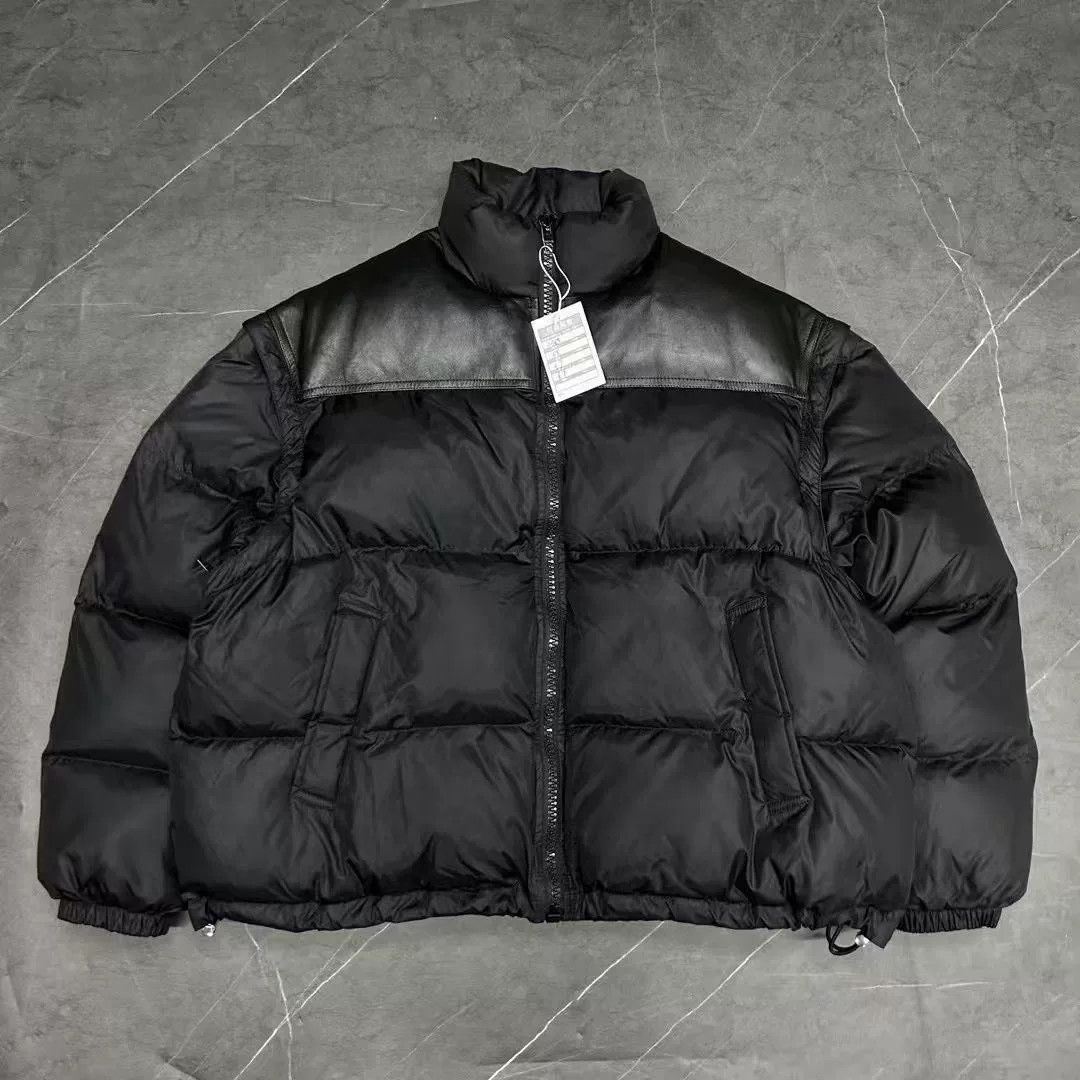 Celine black detachable down jacket by Celine Size US L / EU 52-54 / 3 - 2 Thumbnail