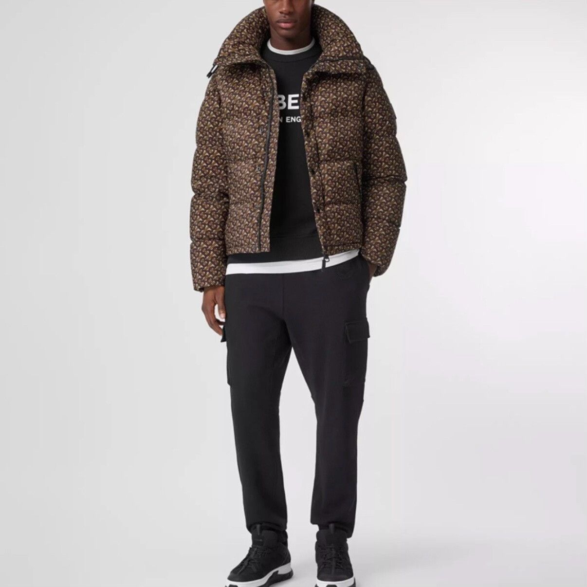 Burberry burberry brown down vest with removable sleeves Size US L / EU 52-54 / 3 - 8 Thumbnail