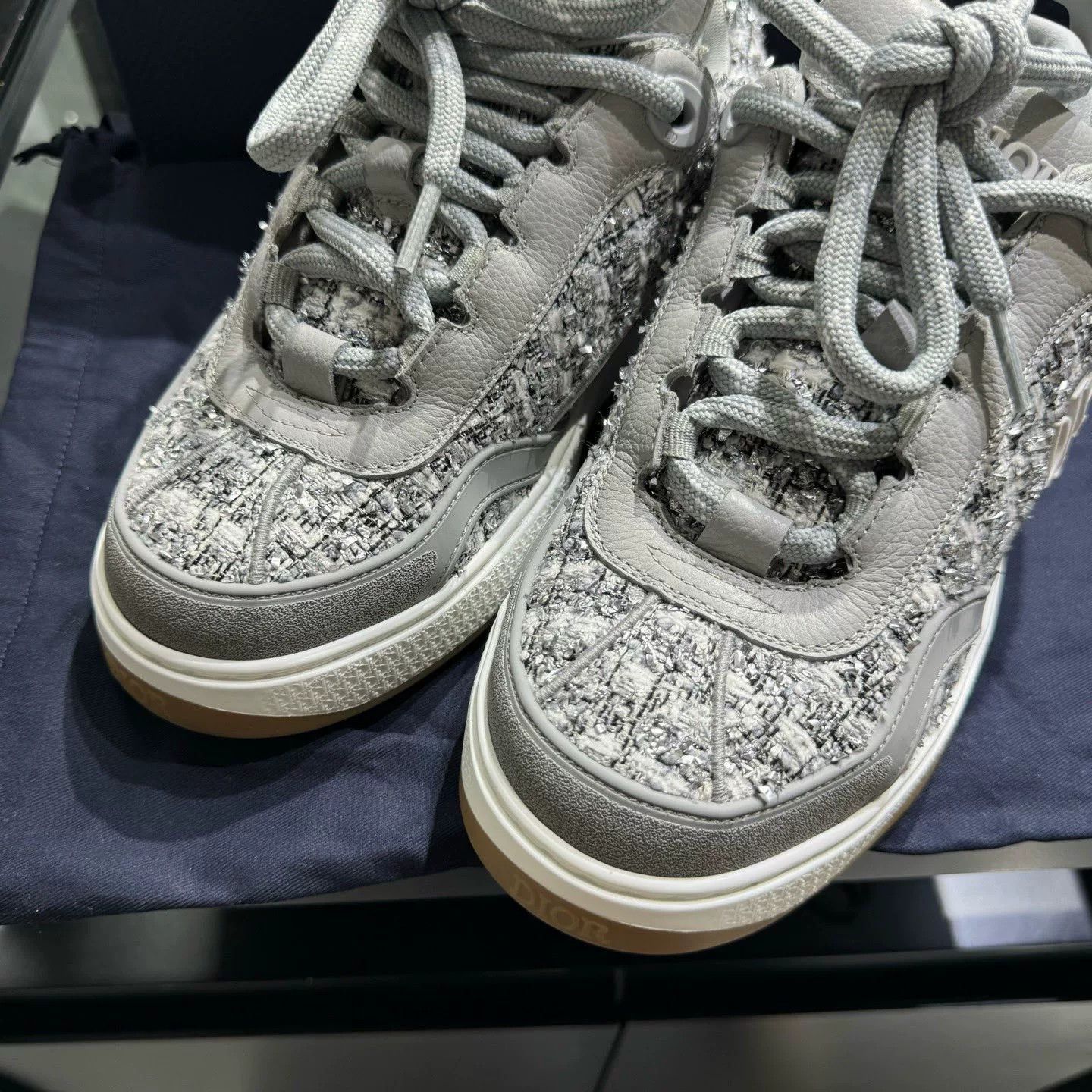Dior Dior B9S Limited Edition Weave Sneakers Size US 8 / EU 41 - 2 Thumbnail