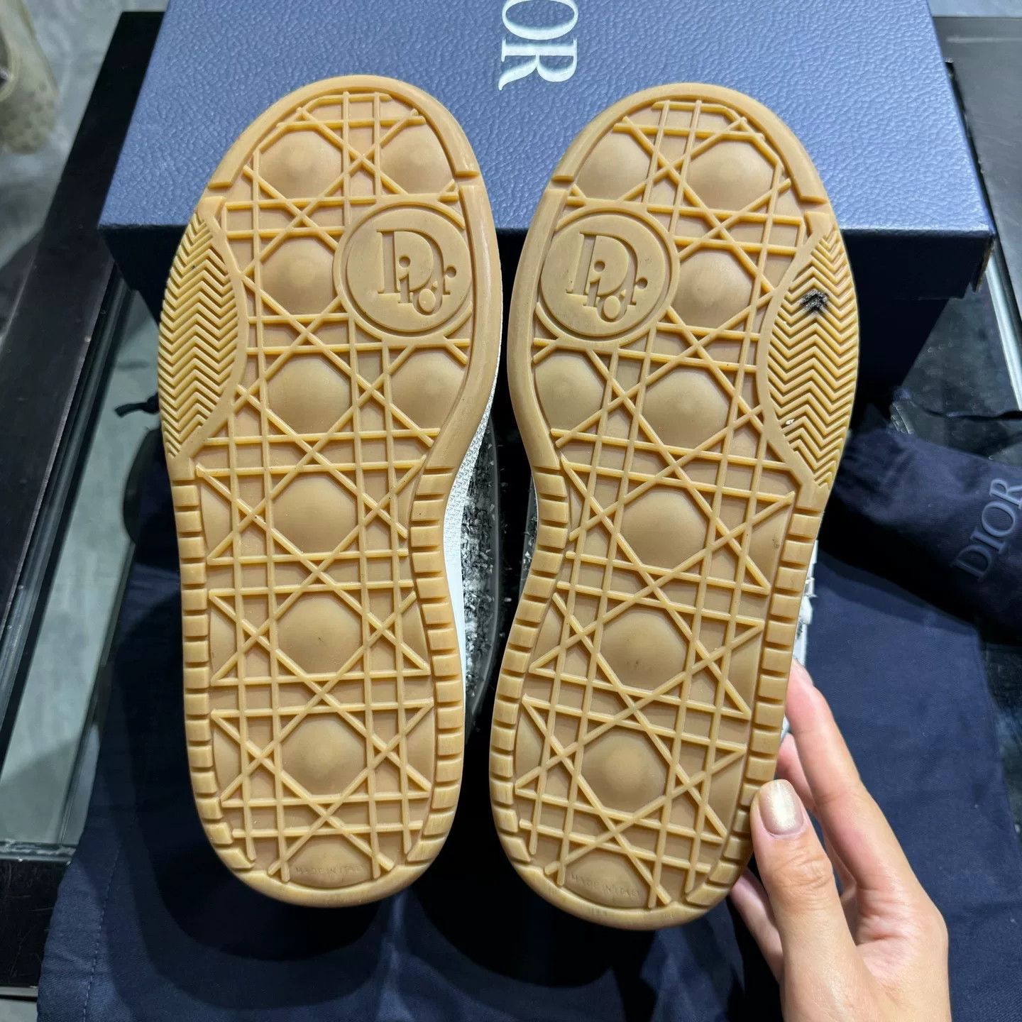 Dior Dior B9S Limited Edition Weave Sneakers Size US 8 / EU 41 - 4 Thumbnail