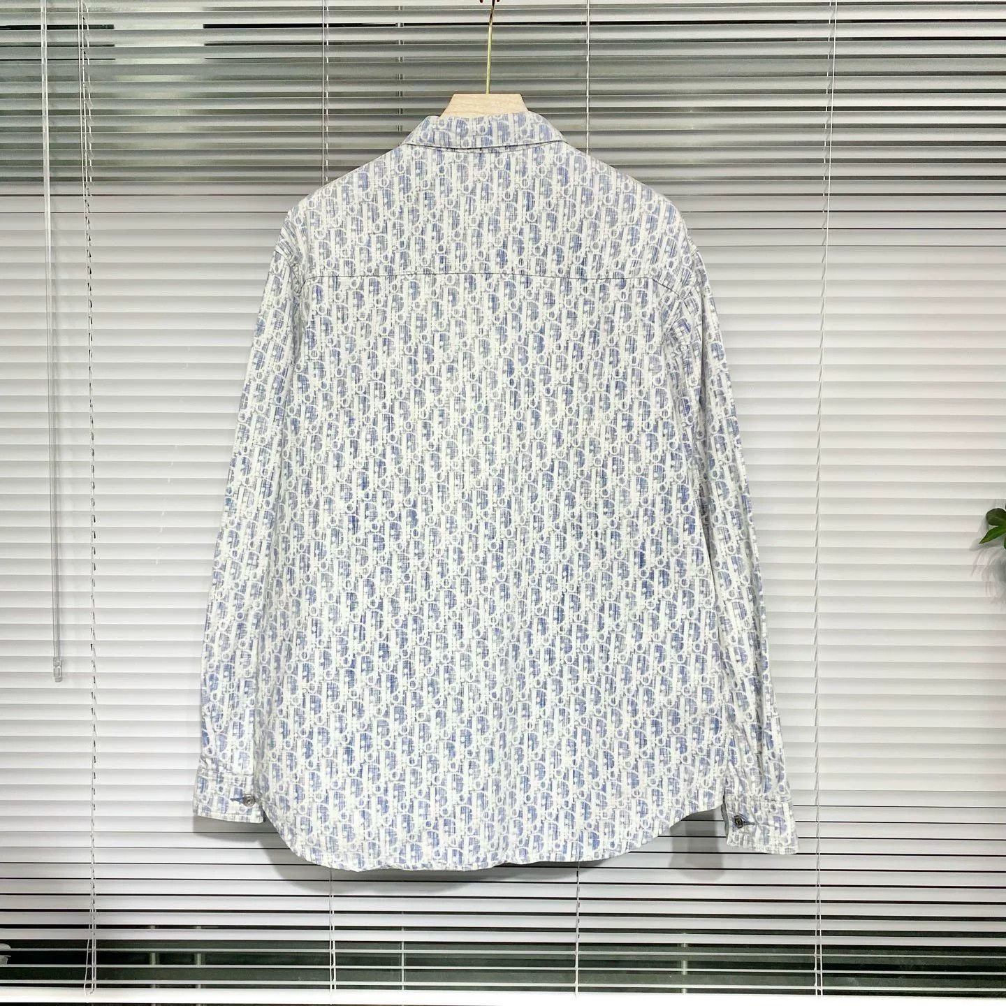 Dior dior oblique denim shirt jacket size 41 Size US L / EU 52-54 / 3 - 2 Thumbnail