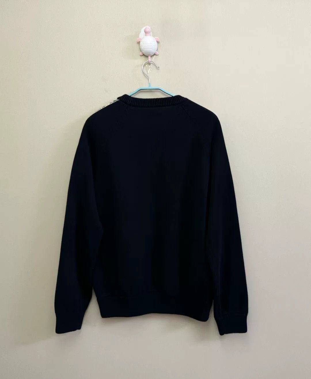 Dior dior black blue logo sweater with tags Size US XXL / EU 58 / 5 - 4 Thumbnail