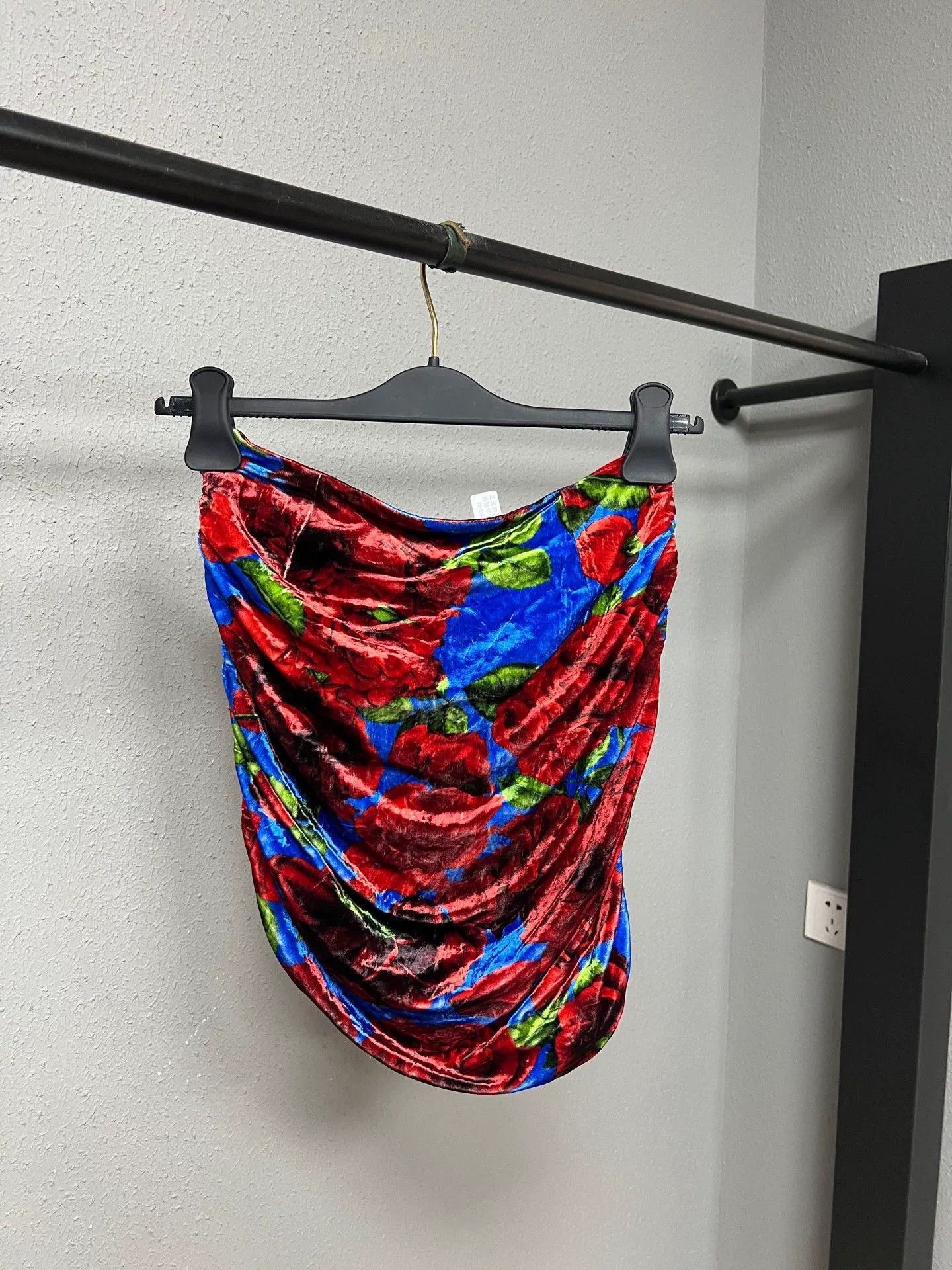 Magda Butrym floral print strapless top by magda butrym Size S / US 4 / IT 40 - 2 Thumbnail