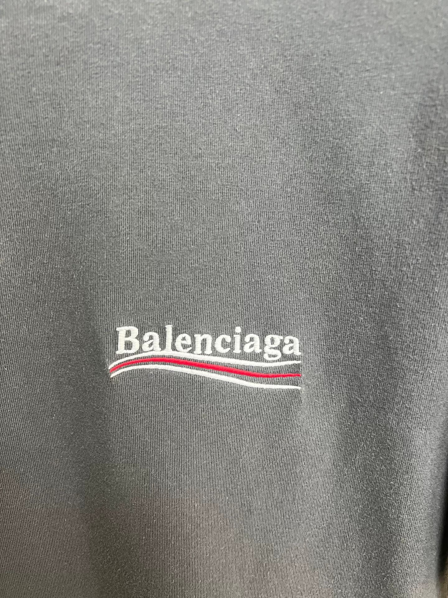 Balenciaga balenciaga embroidered logo short sleeve shirt Size US XXS / EU 40 - 3 Thumbnail