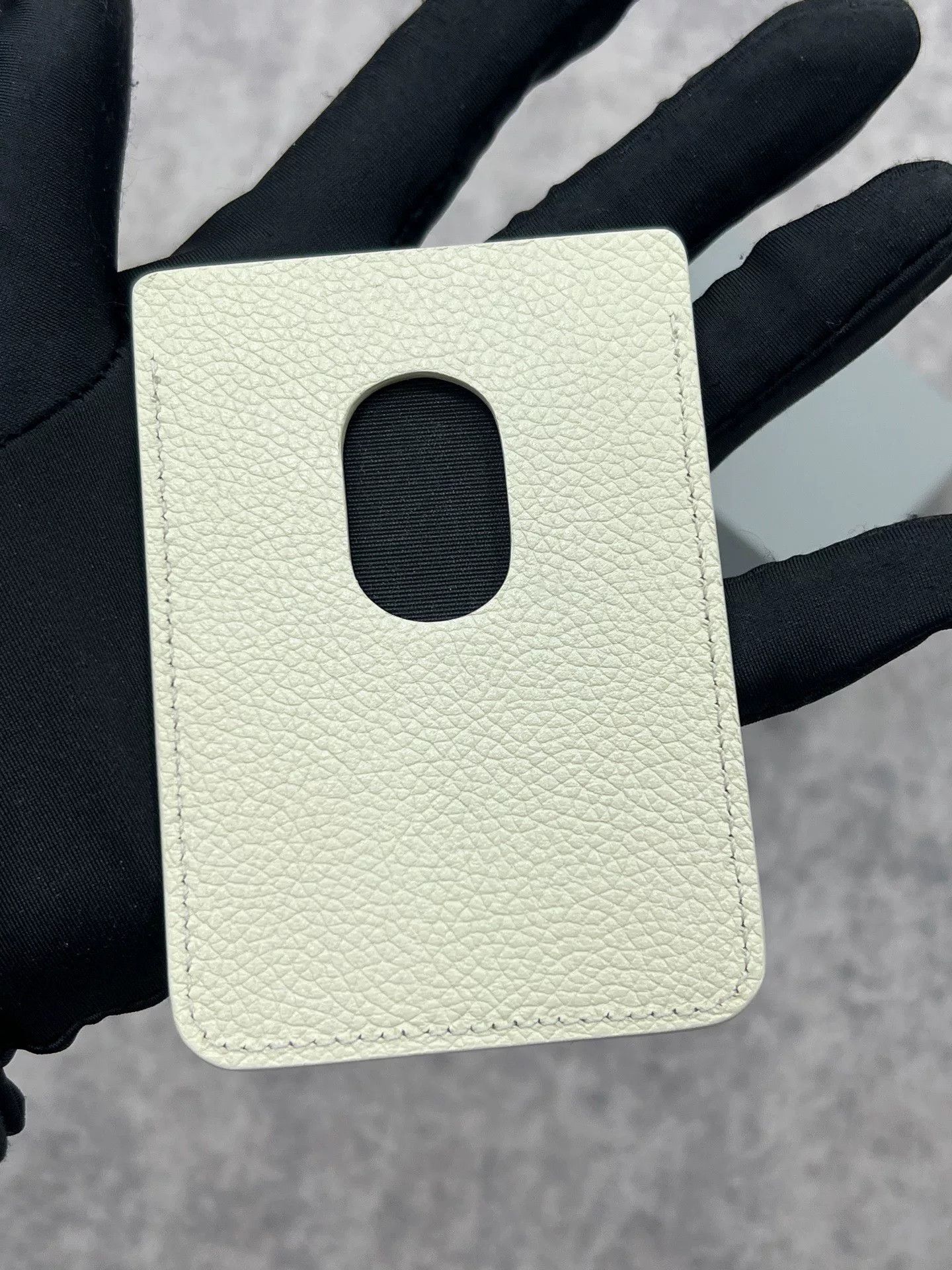 Balenciaga balenciaga blurred logo card holder Size ONE SIZE - 3 Thumbnail