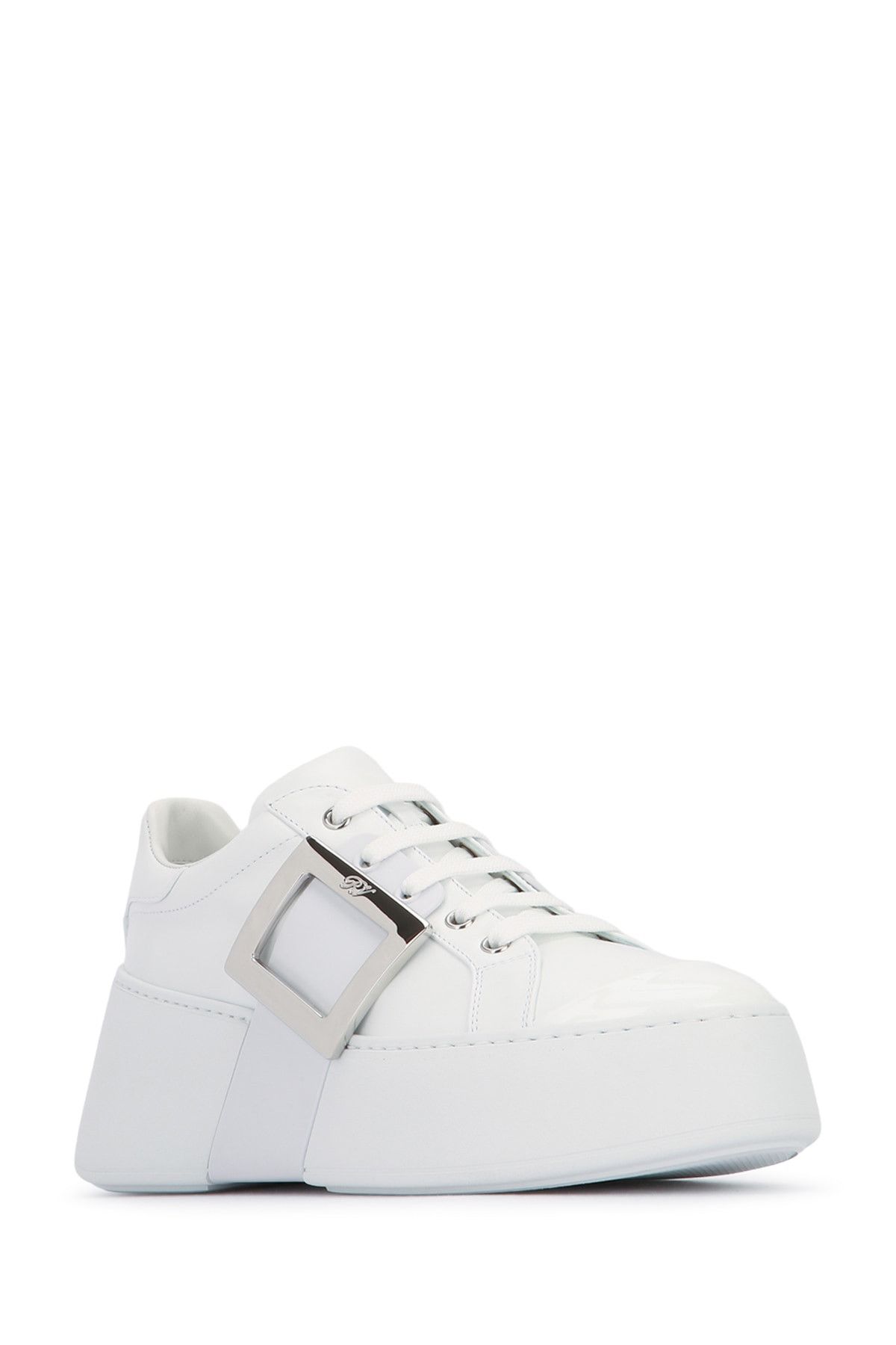 Roger Vivier Viv Skate High Abs Met Sneakers Size US 10 / IT 40 - 2 Thumbnail