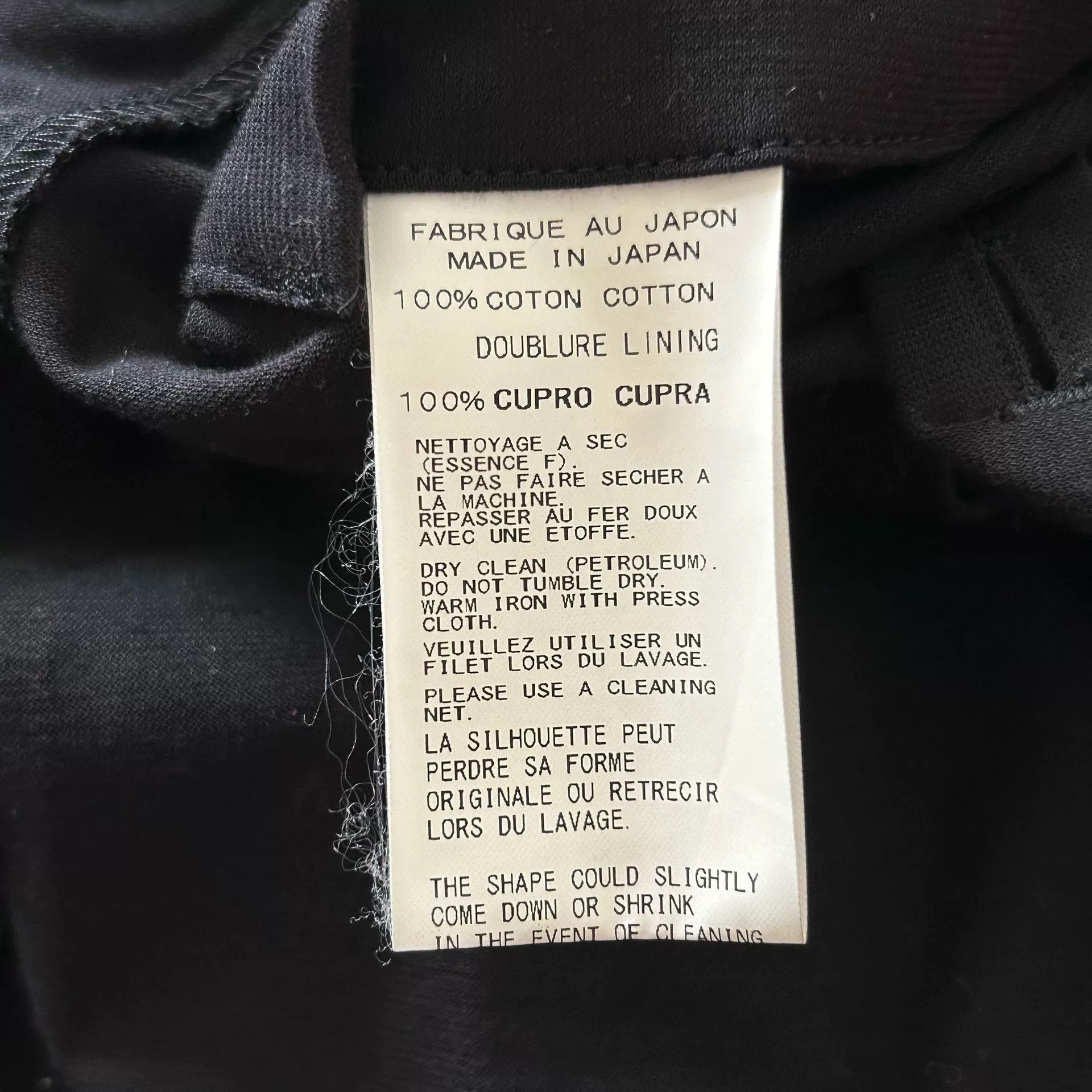 Yohji Yamamoto yohji yamamoto black oversized tailored blazer Size US S / EU 44-46 / 1 - 8 Thumbnail