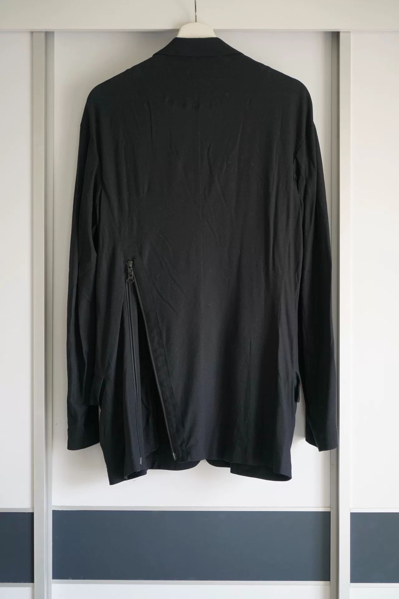 Yohji Yamamoto yohji yamamoto black oversized tailored blazer Size US S / EU 44-46 / 1 - 2 Thumbnail