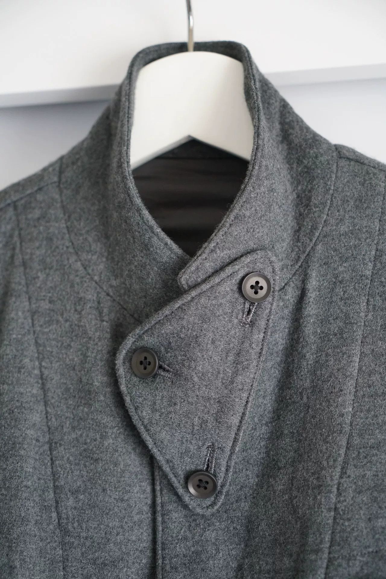 Yohji Yamamoto Yohji Yamamoto Gray Wool Suit Jacket Size US M / EU 48-50 / 2 - 3 Thumbnail