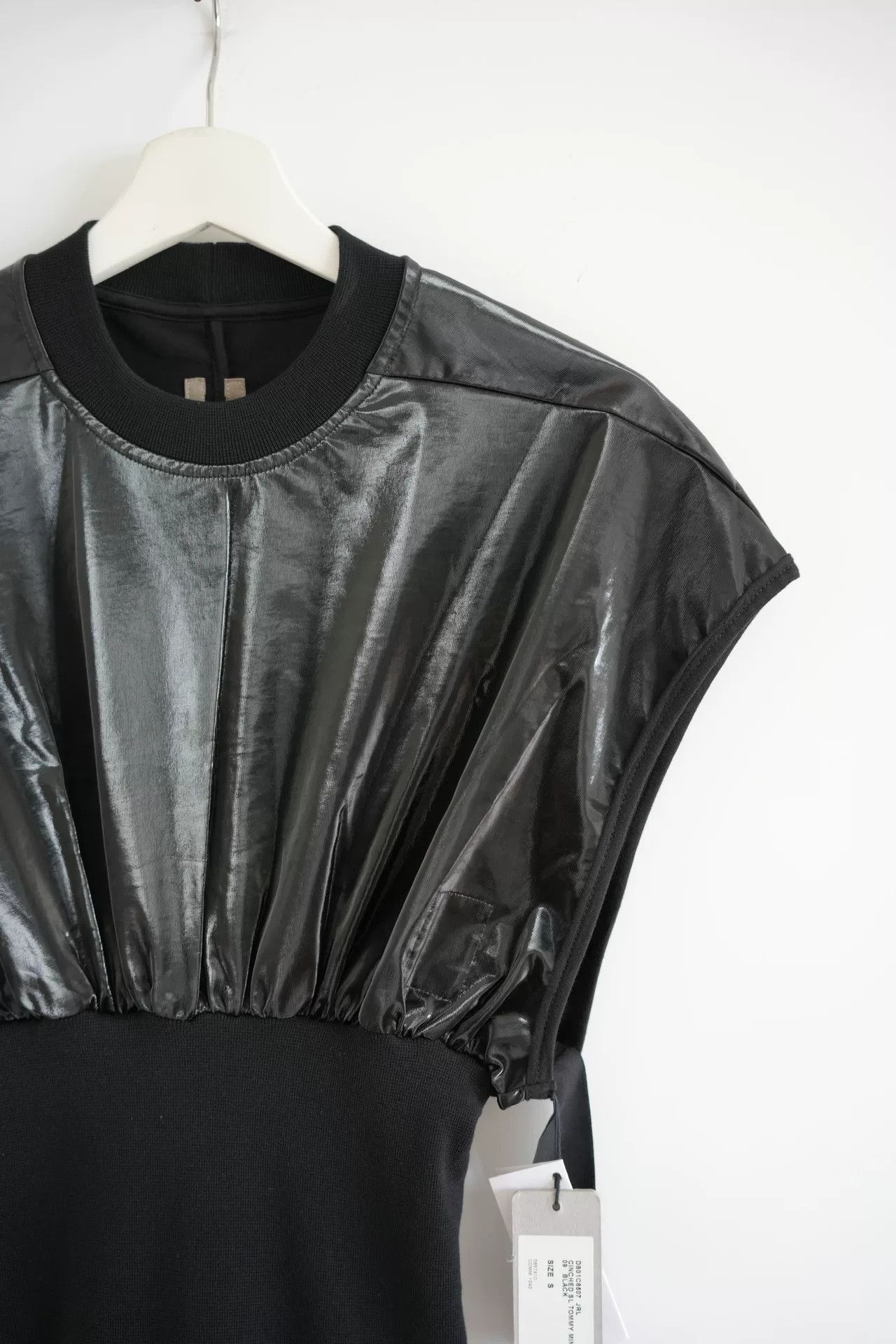Rick Owens rick owens black structured dress Size S / US 4 / IT 40 - 3 Thumbnail