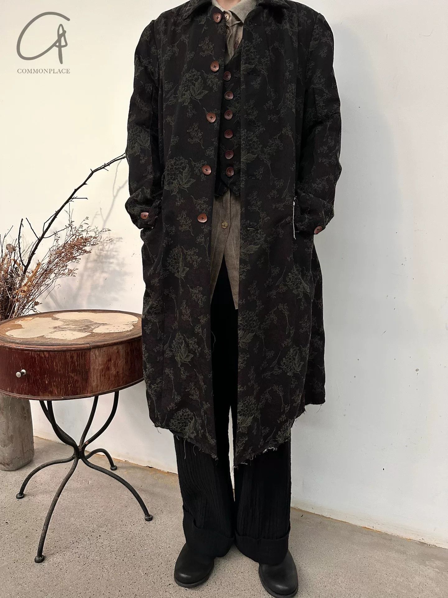Japanese Brand classical plant-dyed coat from PengTai Size US L / EU 52-54 / 3 - 8 Thumbnail