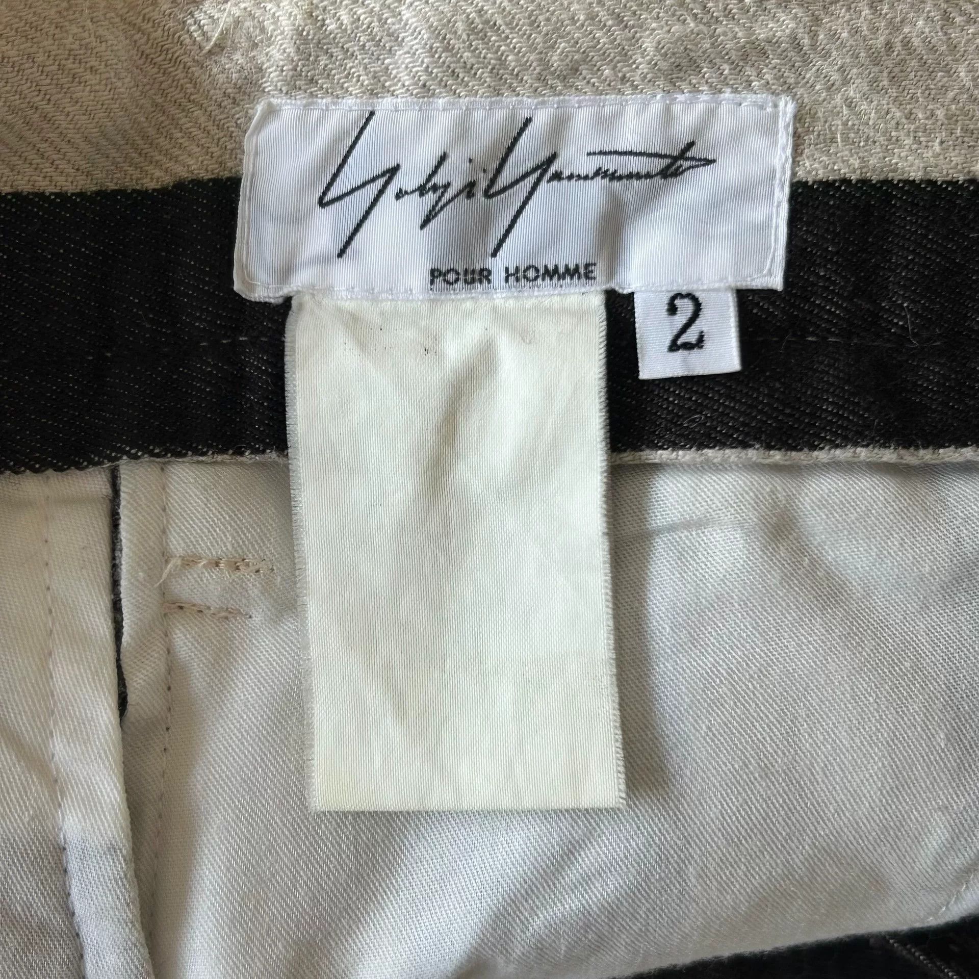 Yohji Yamamoto yohji yamamoto striped baseball pants Size US 27 - 8 Thumbnail