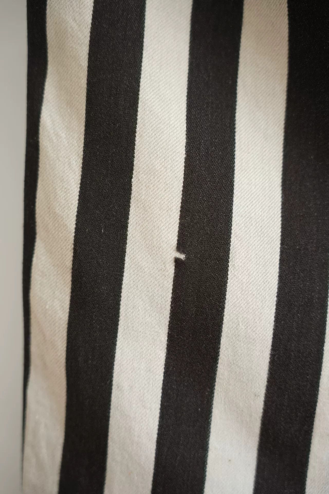 Yohji Yamamoto yohji yamamoto striped baseball pants Size US 27 - 5 Thumbnail