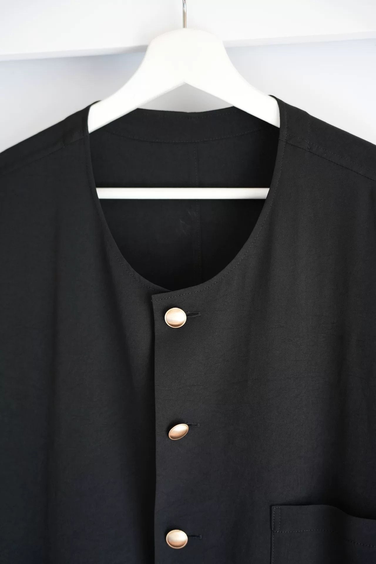 Yohji Yamamoto Yohji Yamamoto Black Military Style Coat Size US S / EU 44-46 / 1 - 3 Thumbnail