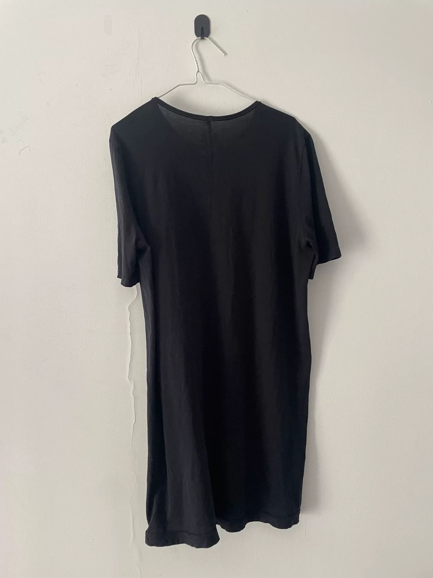 Rick Owens Drkshdw black oversized short sleeve dress Size US S / EU 44-46 / 1 - 2 Thumbnail