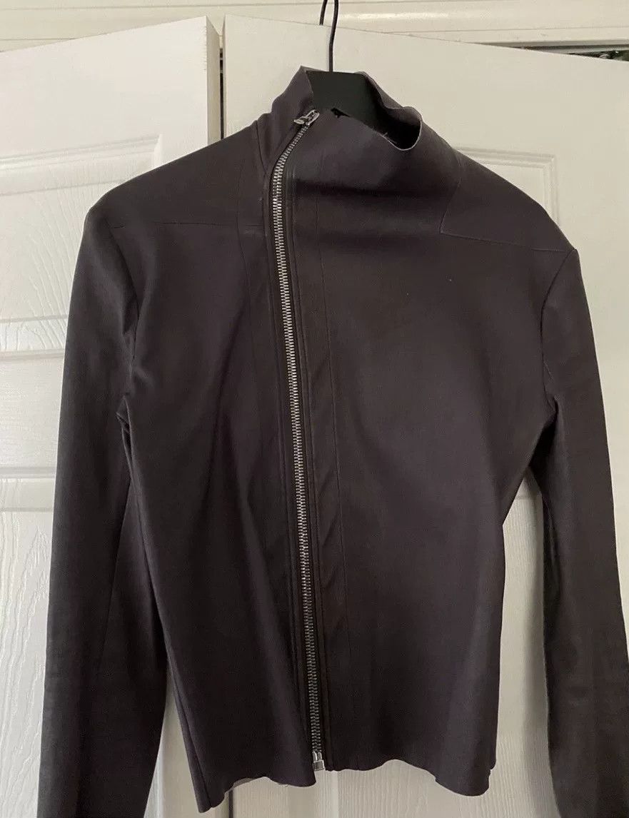 Rick Owens rick owens gethemane purple leather jacket Size US M / EU 48-50 / 2 - 3 Thumbnail
