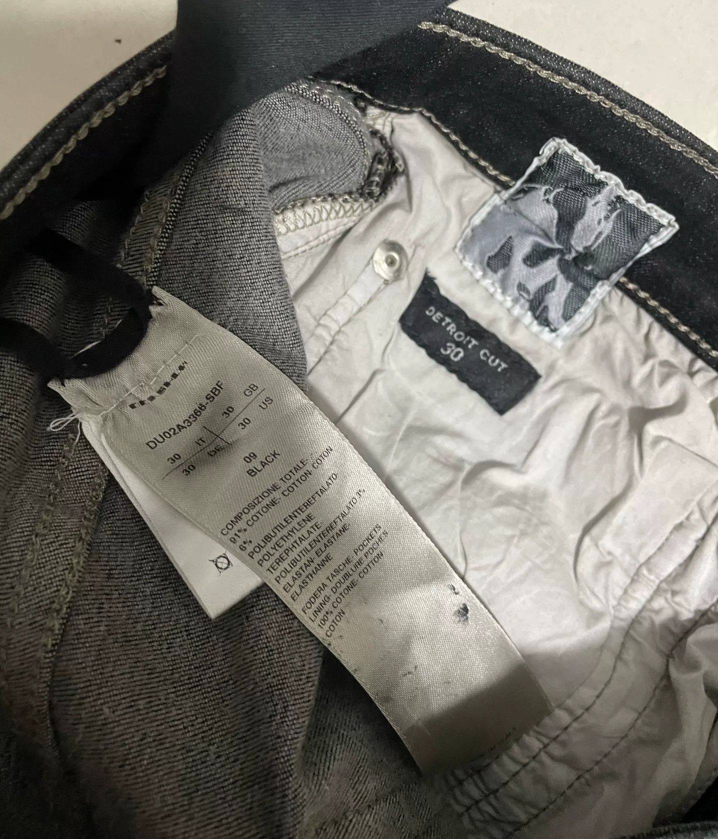 Rick Owens Drkshdw rick owens drkshdw detroit cut jeans Size US 30 / EU 46 - 3 Thumbnail