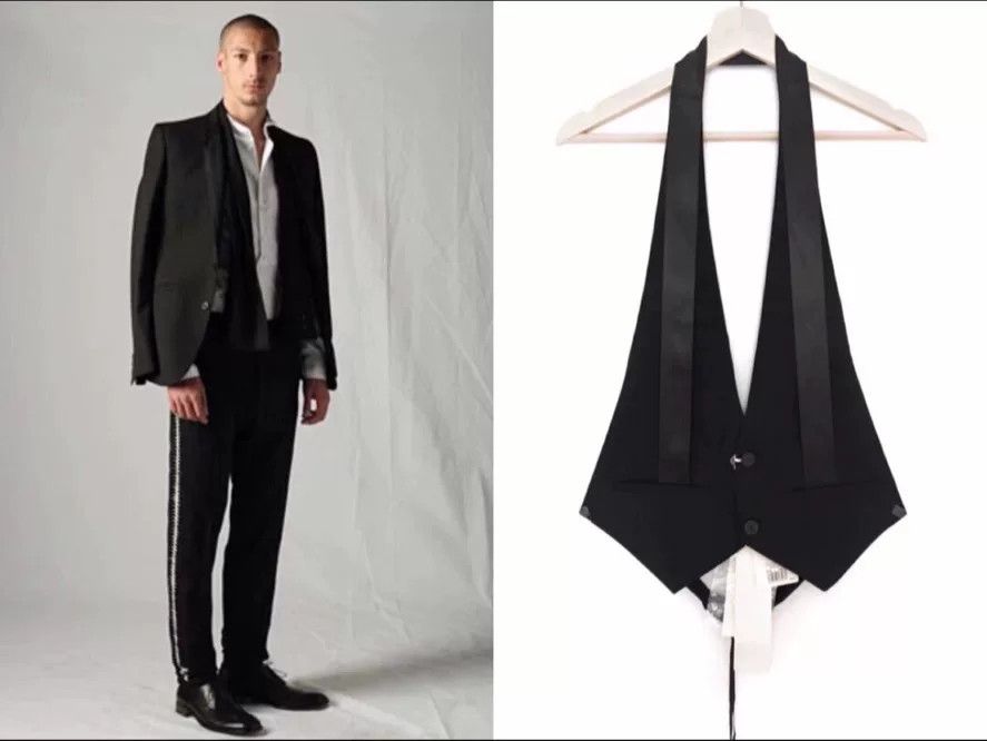 Maison Margiela Maison Margiela Backless Neck Tie Vest Size US L / EU 52-54 / 3 - 7 Thumbnail