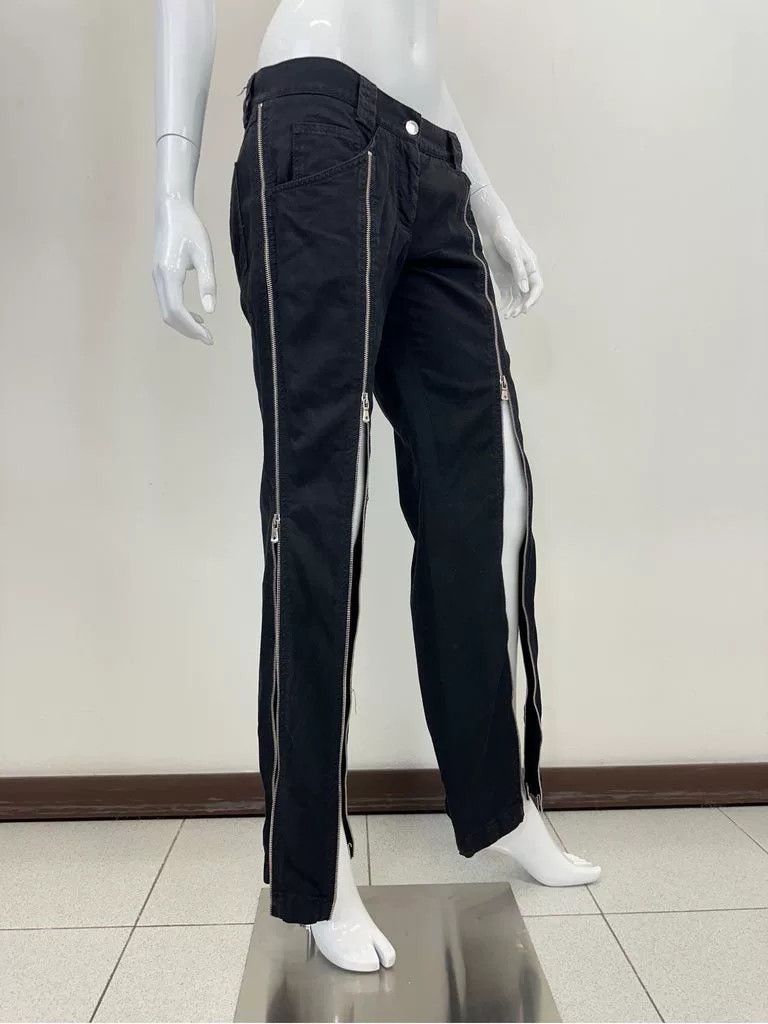 Dolce & Gabbana stylish black zipper pants by Dolce & Gabbana Size US 31 - 2 Thumbnail