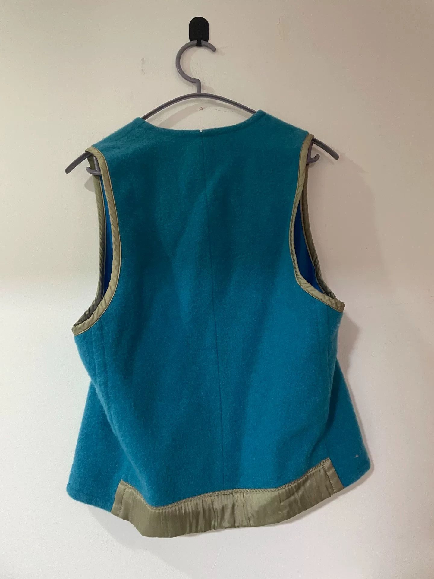 Dries Van Noten drapes van noten wool blend vest Size US L / EU 52-54 / 3 - 2 Thumbnail