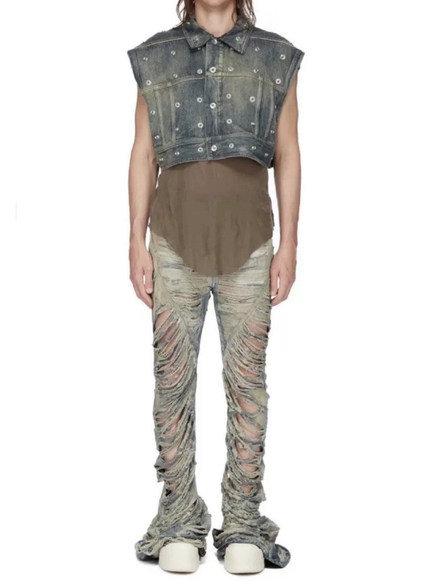 Rick Owens Drkshdw rick owens drkshdw oversized denim vest Size US XS / EU 42 / 0 - 9 Thumbnail