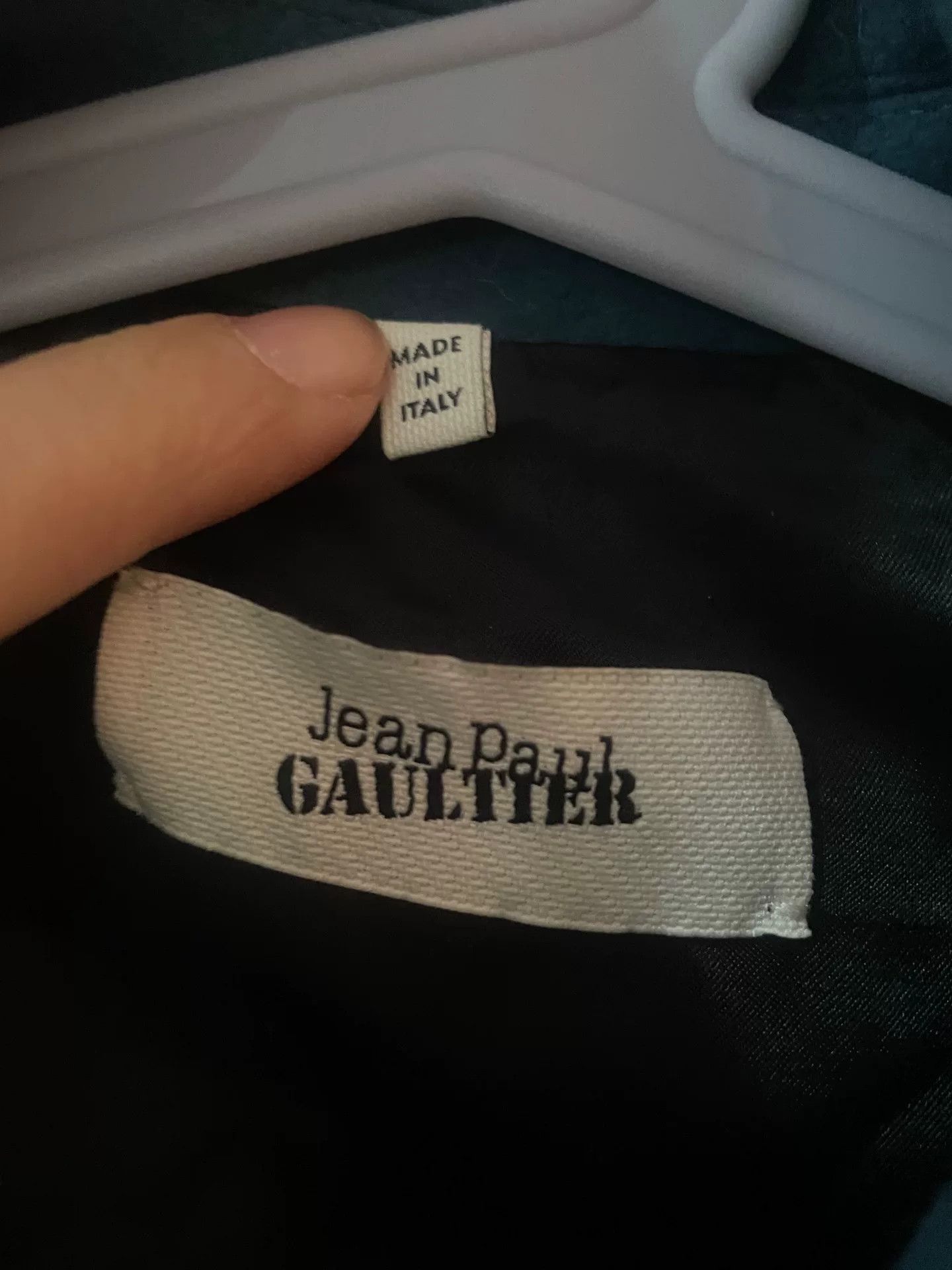 Jean Paul Gaultier Jean Paul Gaultier Wool-Lined Moto Jacket Size M / US 6-8 / IT 42-44 - 4 Thumbnail