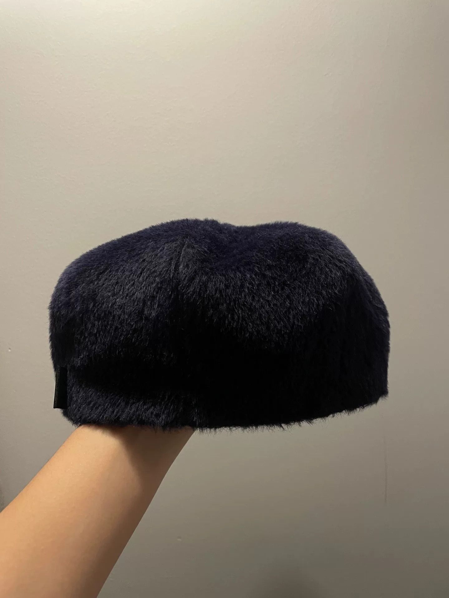 Borsalino Borsalino Wool Beret in Deep Blue Size ONE SIZE - 3 Thumbnail