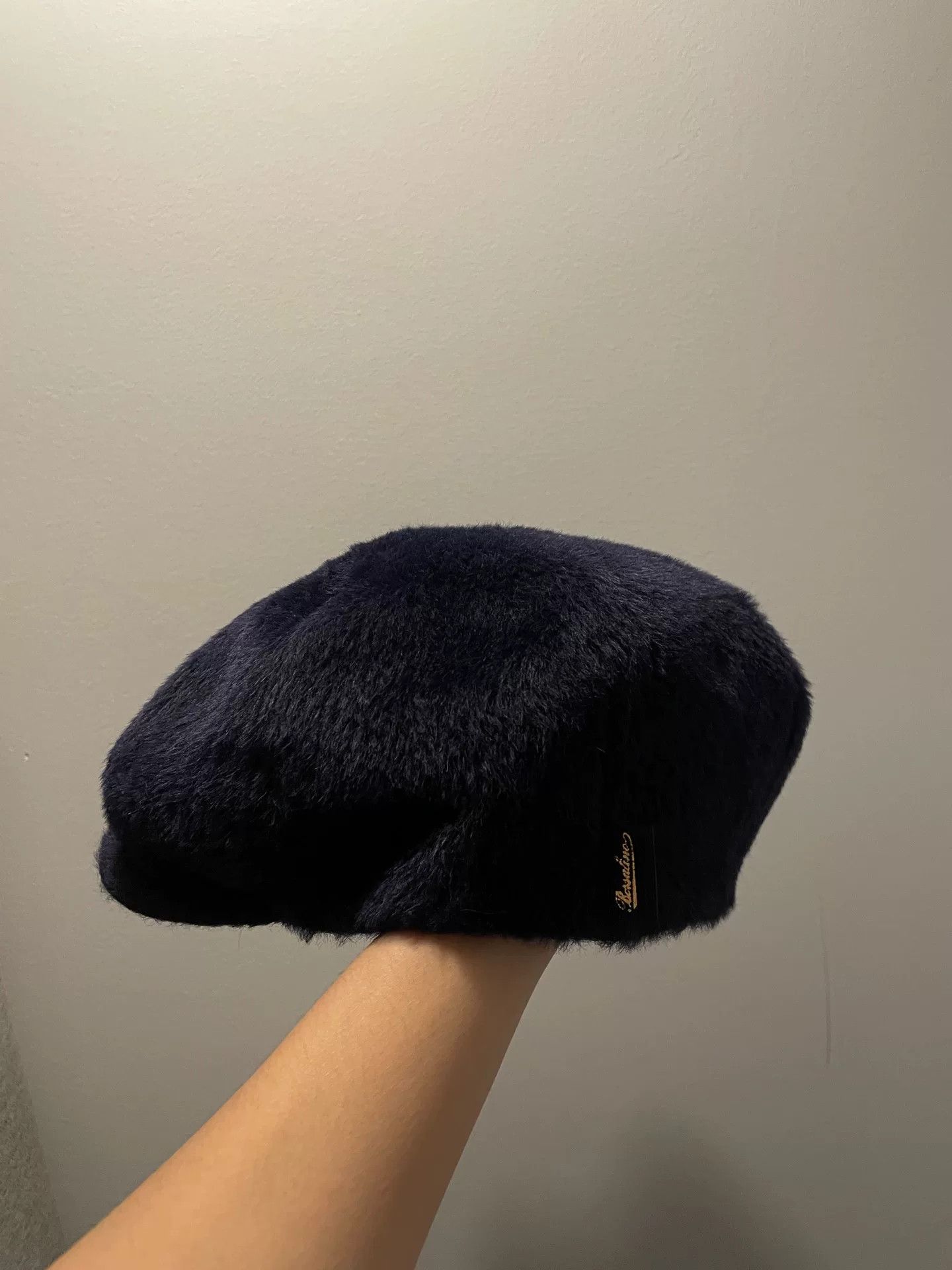 Borsalino Borsalino Wool Beret in Deep Blue Size ONE SIZE - 4 Thumbnail