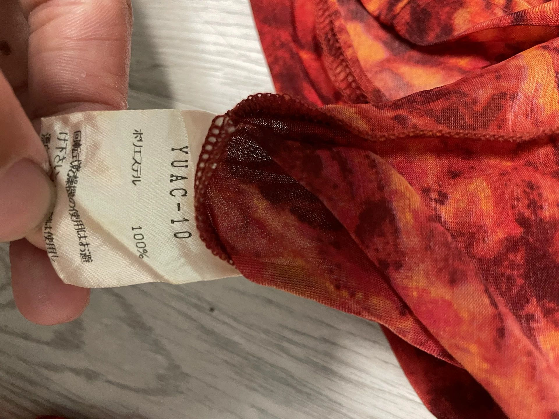 Japanese Brand 90s Vintage Flame Long Sleeve Tattoo Shirt Size L / US 10 / IT 46 - 3 Thumbnail