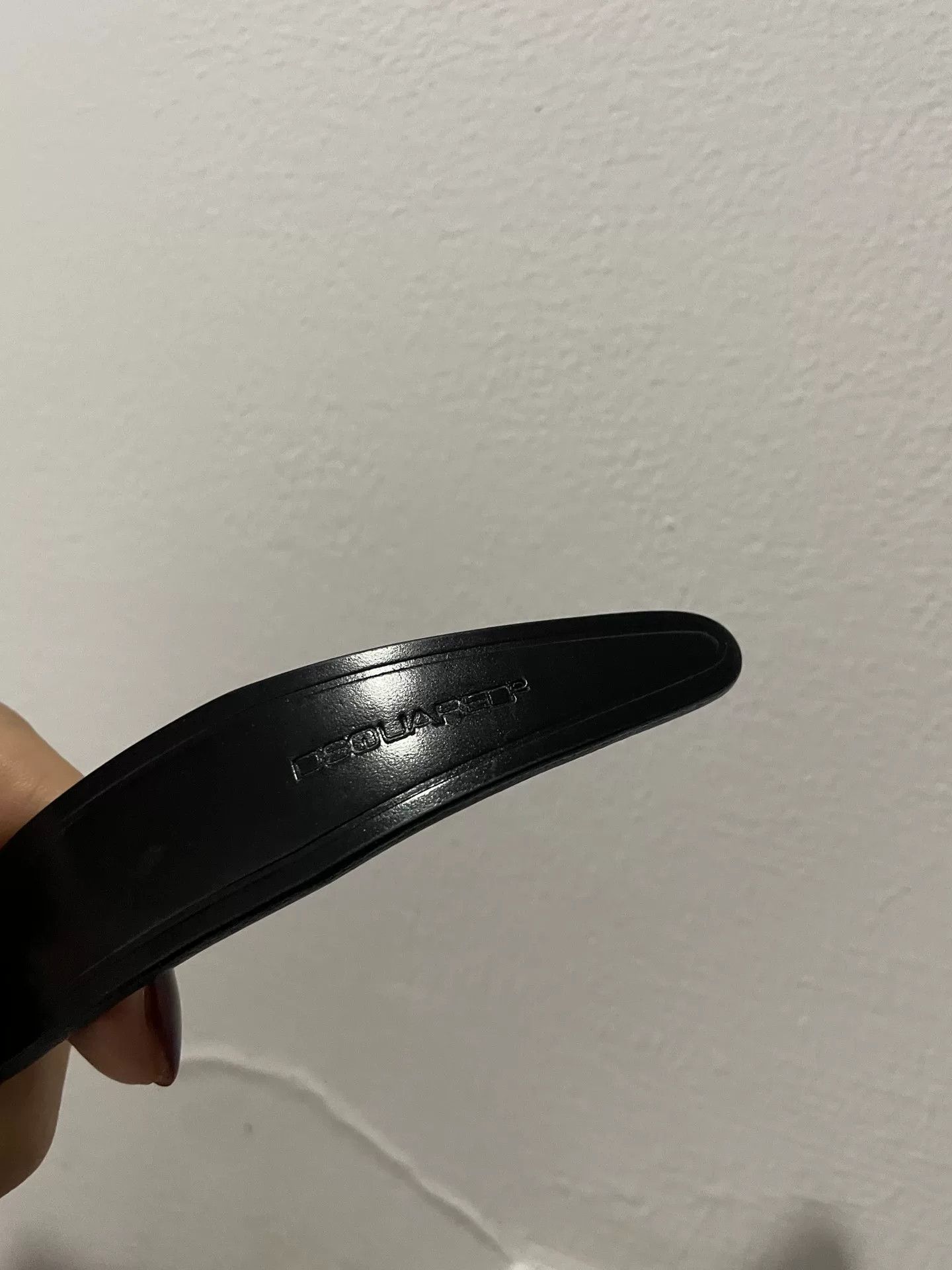 Dsquared2 dsquared2 narrow leather belt size m Size ONE SIZE - 2 Thumbnail