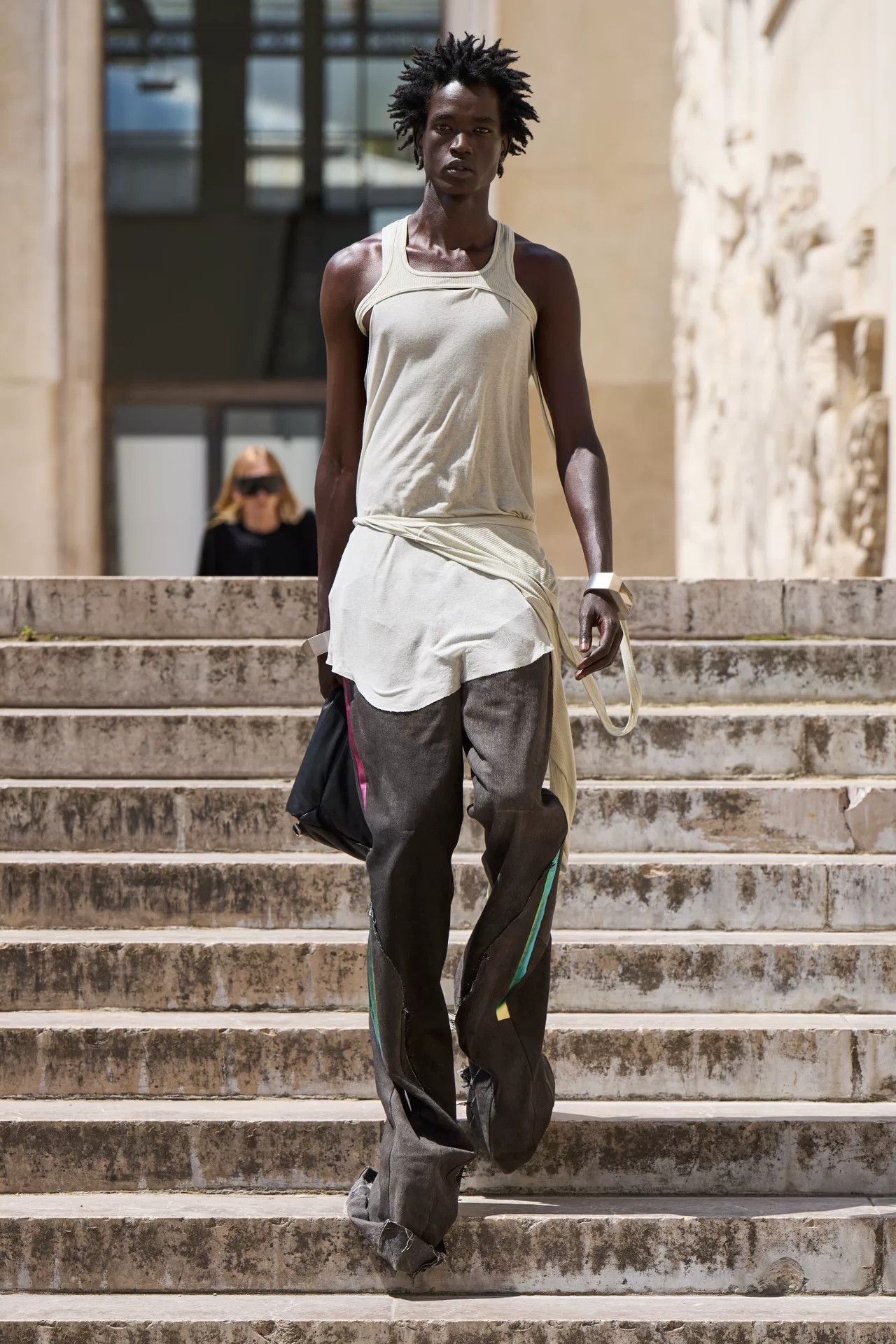 Rick Owens rick owens asymmetric one-shoulder tank top Size M / US 6-8 / IT 42-44 - 2 Thumbnail