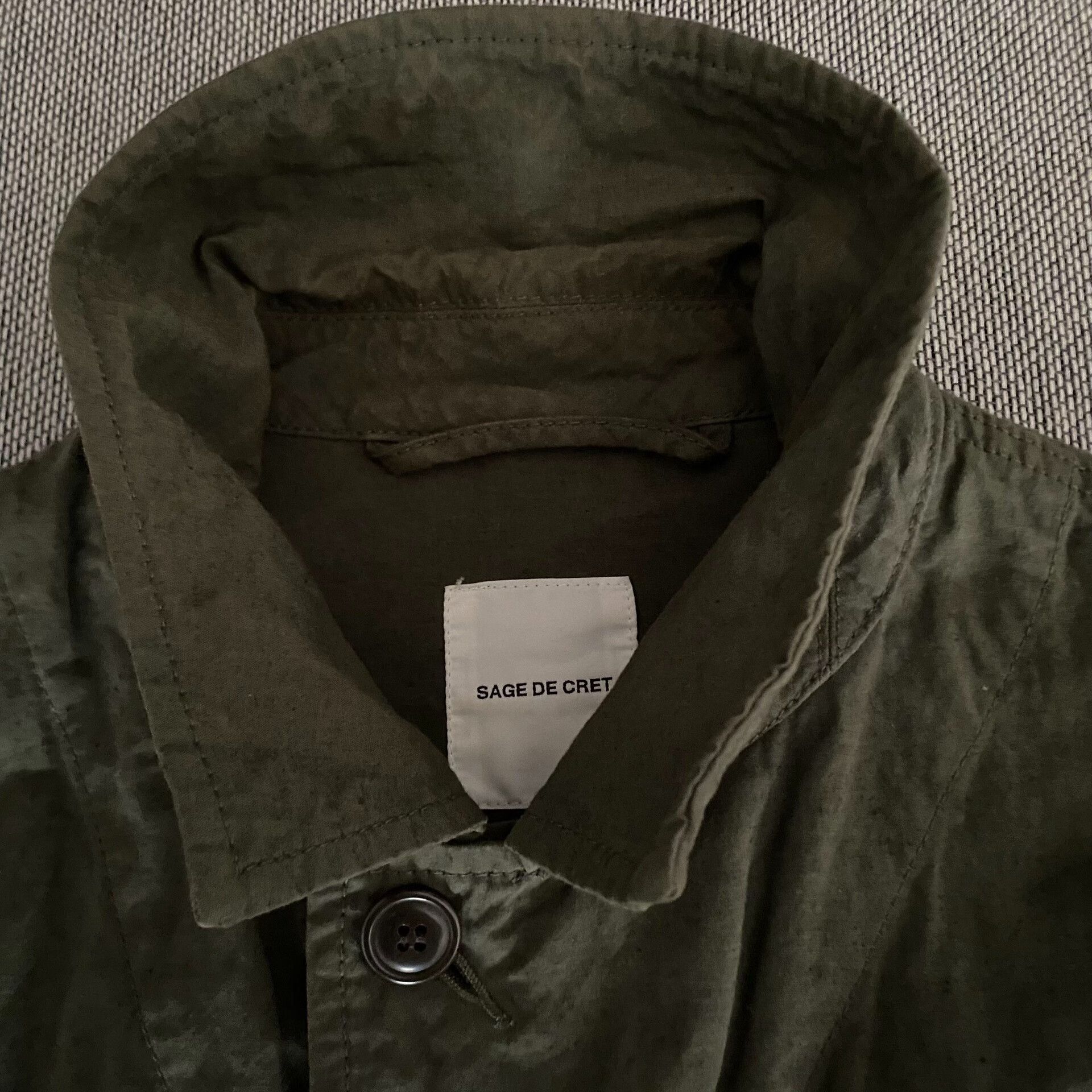 Sage De Cret Sage De Cret Military Green Jacket Size US L / EU 52-54 / 3 - 3 Thumbnail