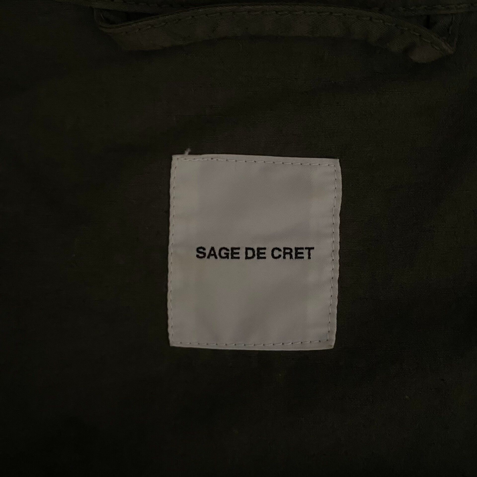 Sage De Cret Sage De Cret Military Green Jacket Size US L / EU 52-54 / 3 - 7 Thumbnail