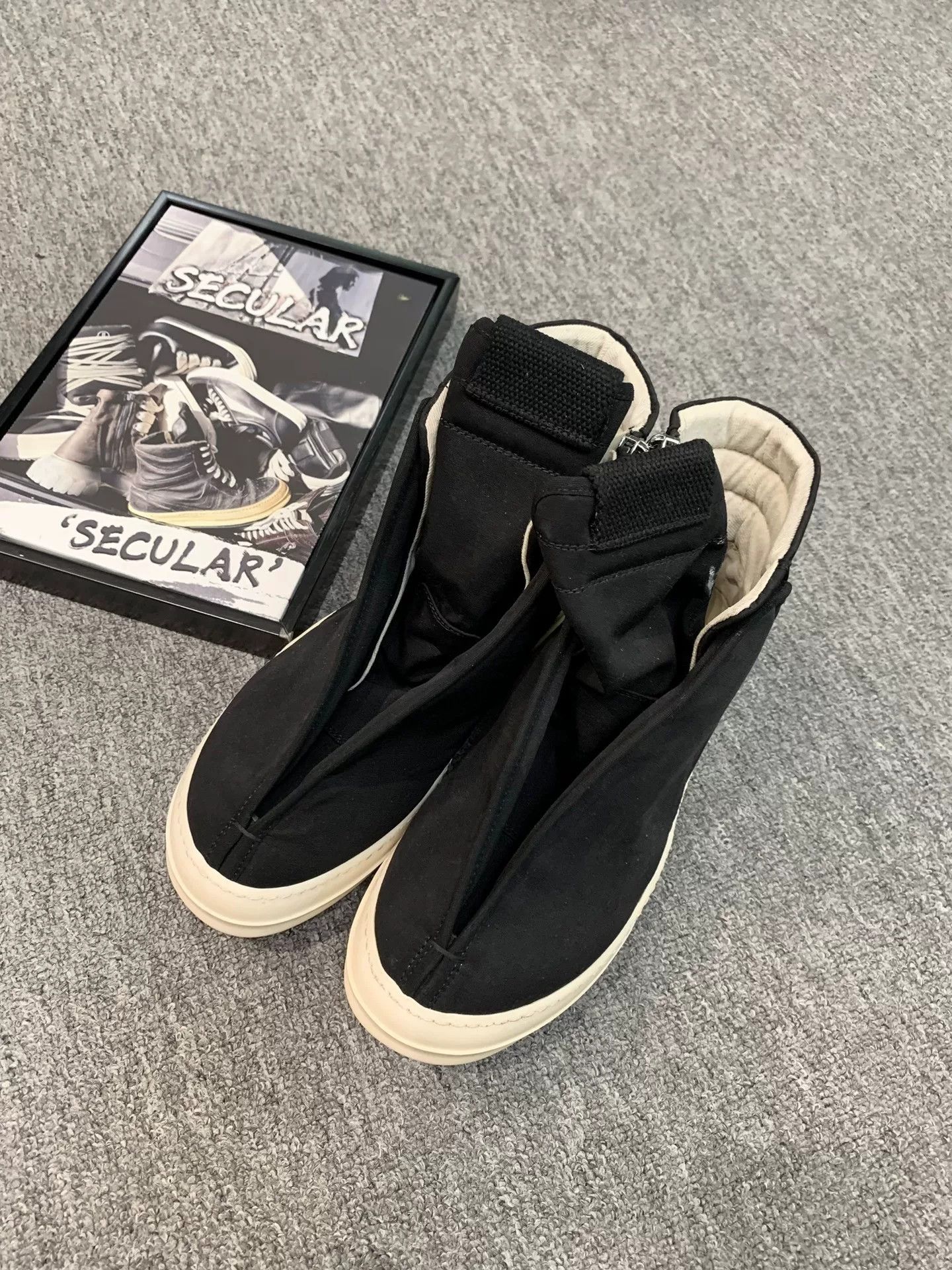 Rick Owens Drkshdw rick owens drkshdw high-top sneakers Size US 8 / EU 41 - 3 Thumbnail