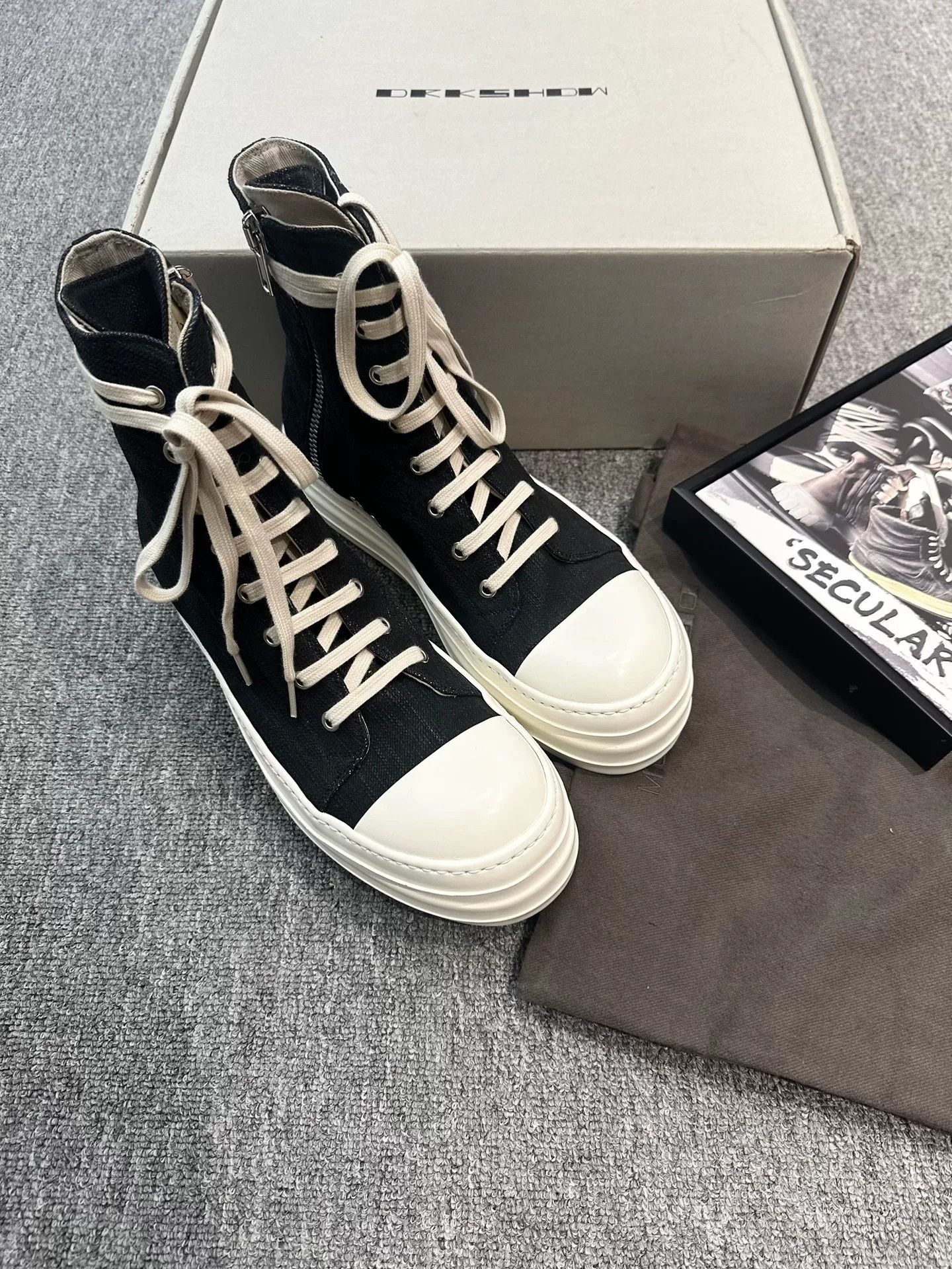 Rick Owens rick owens thick sole casual sneakers Size US 9 / EU 42 - 5 Thumbnail