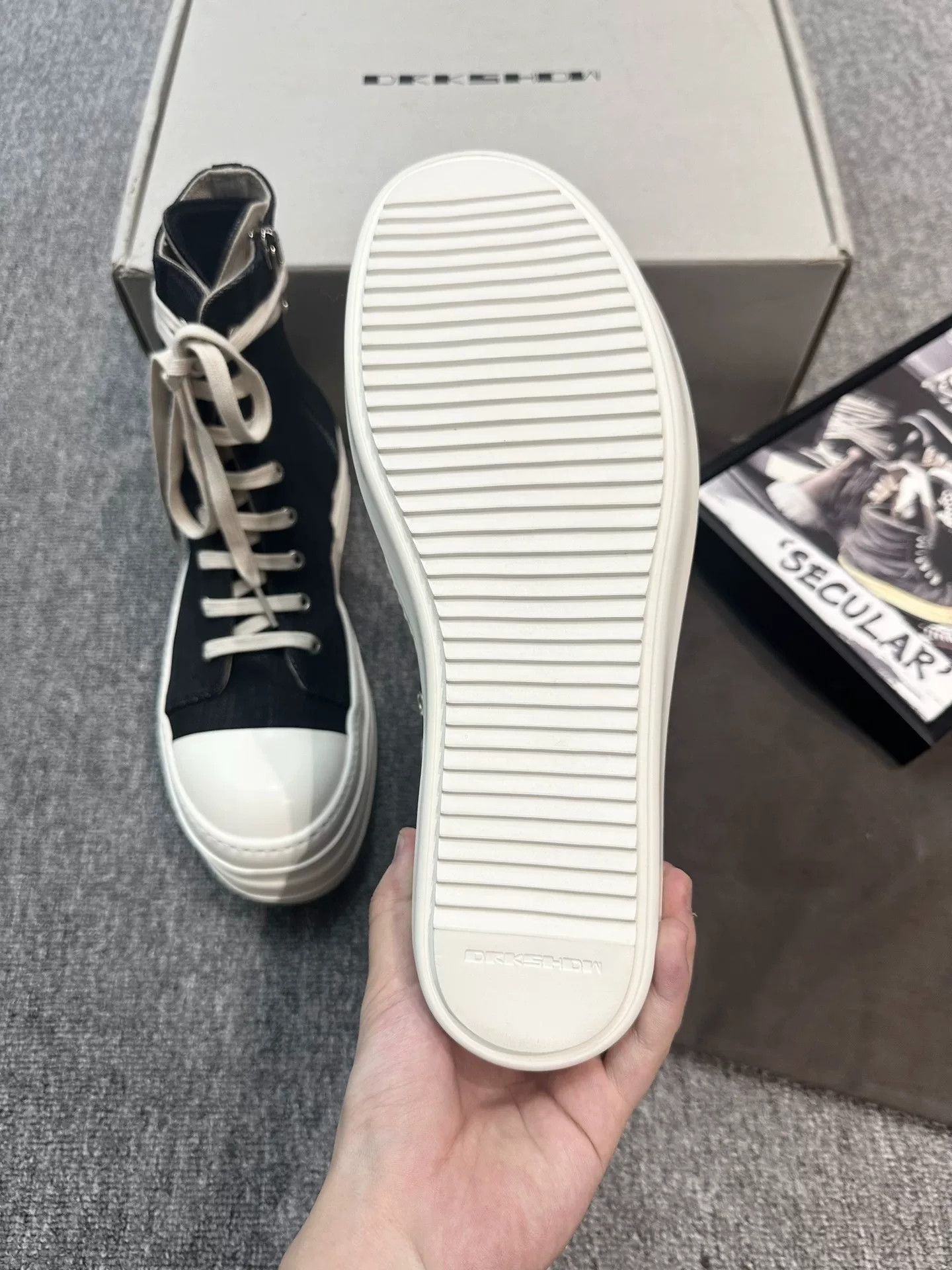 Rick Owens rick owens thick sole casual sneakers Size US 9 / EU 42 - 7 Thumbnail