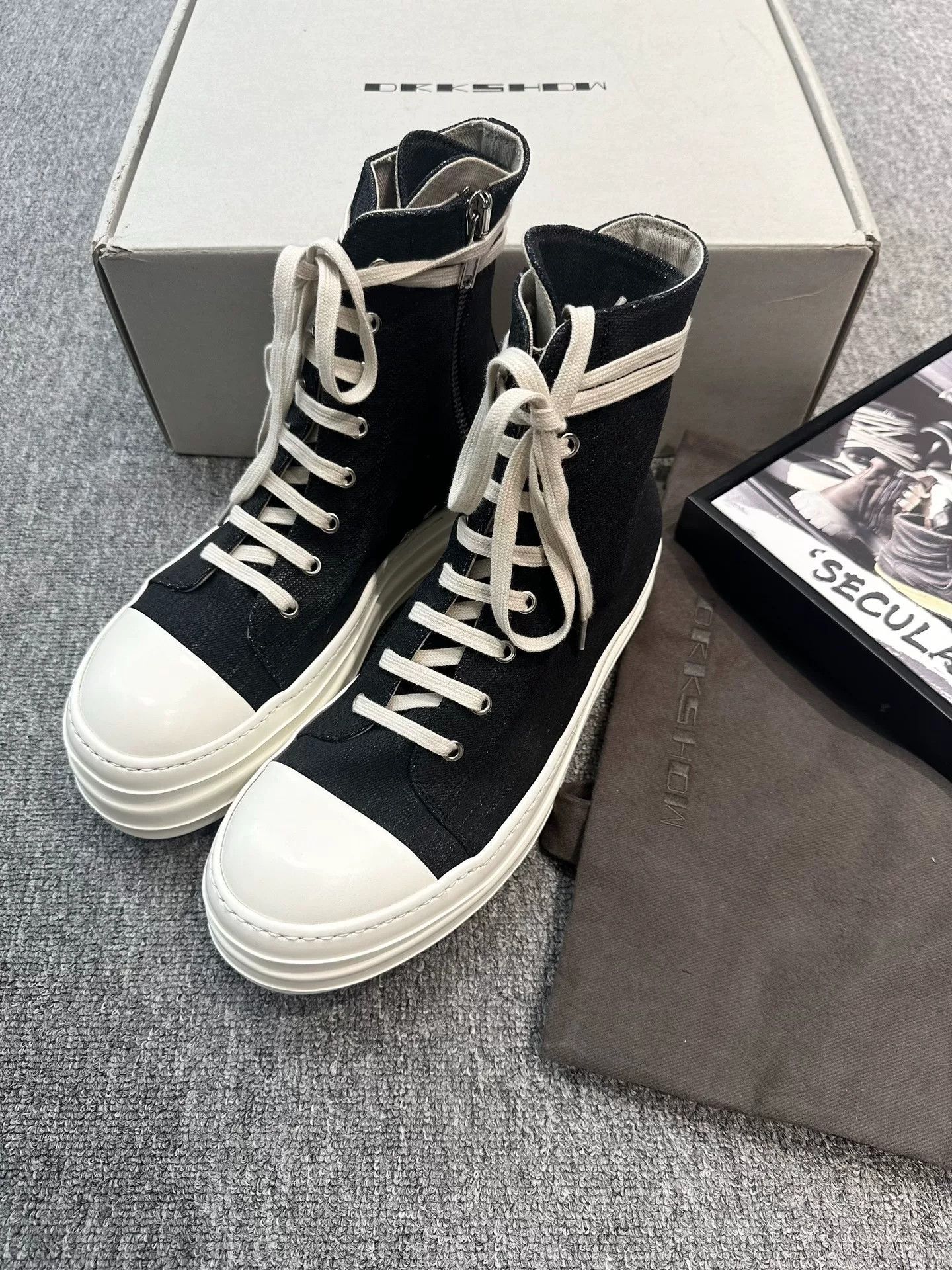 Rick Owens rick owens thick sole casual sneakers Size US 9 / EU 42 - 4 Thumbnail