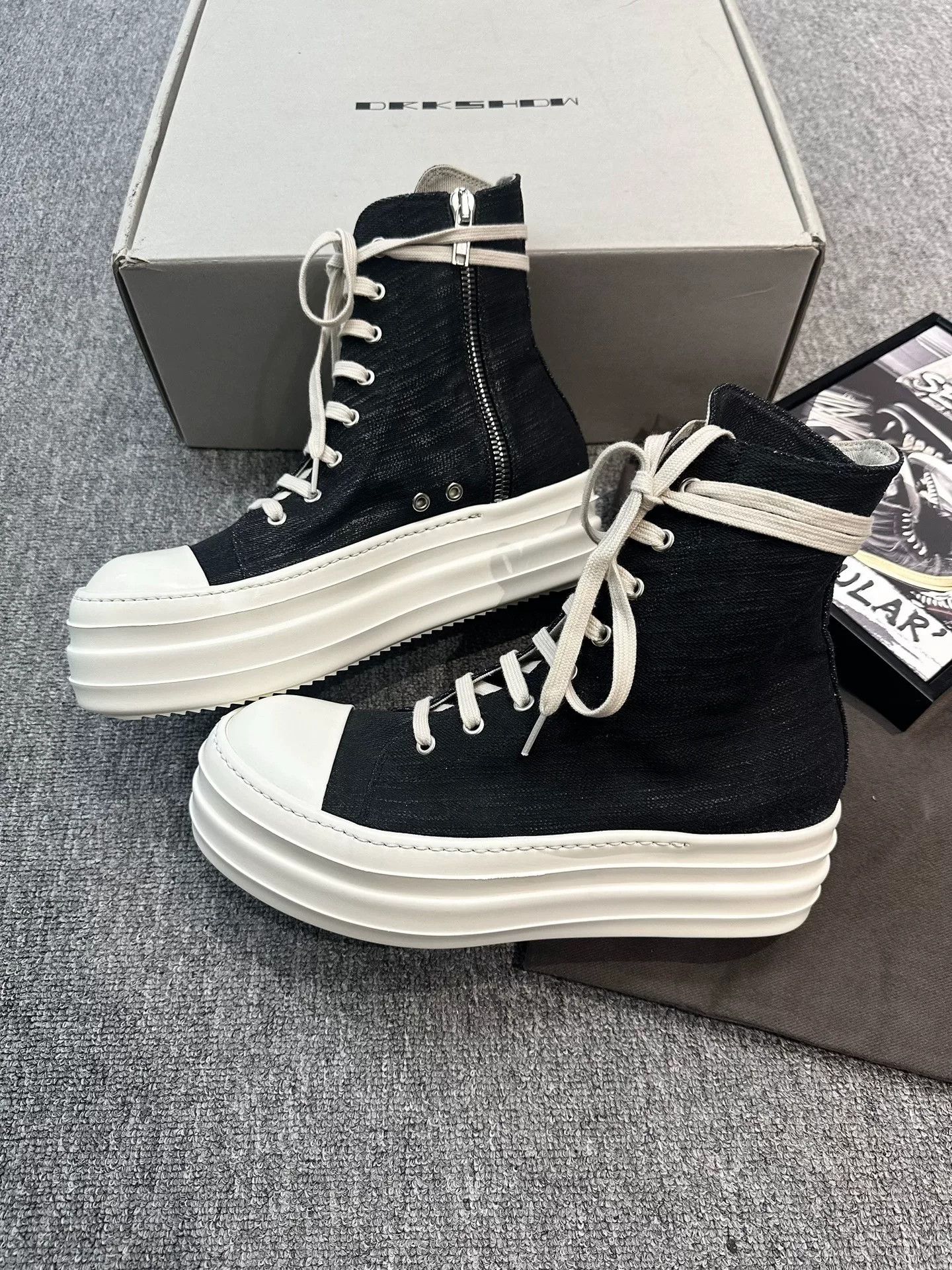 Rick Owens rick owens thick sole casual sneakers Size US 9 / EU 42 - 2 Thumbnail