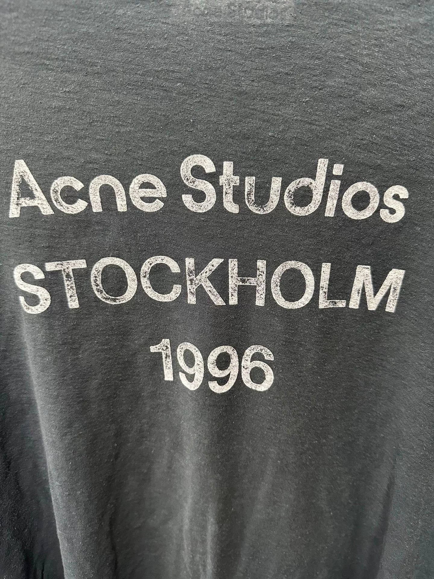 Acne Studios Acne Studios 1996 Long Sleeve Black Tee Size US M / EU 48-50 / 2 - 2 Thumbnail