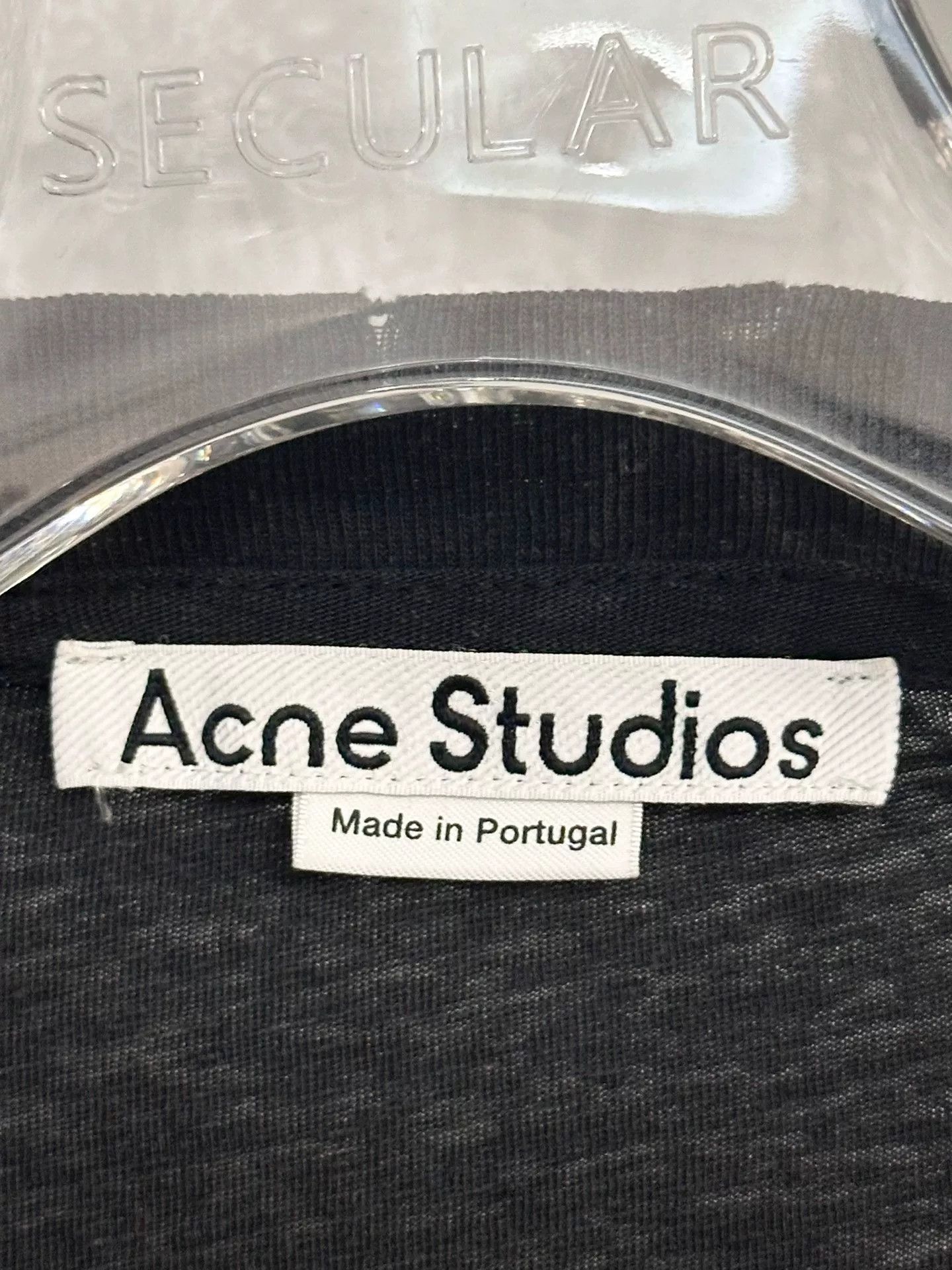 Acne Studios Acne Studios 1996 Black Short Sleeve T-Shirt Size US XL / EU 56 / 4 - 4 Thumbnail