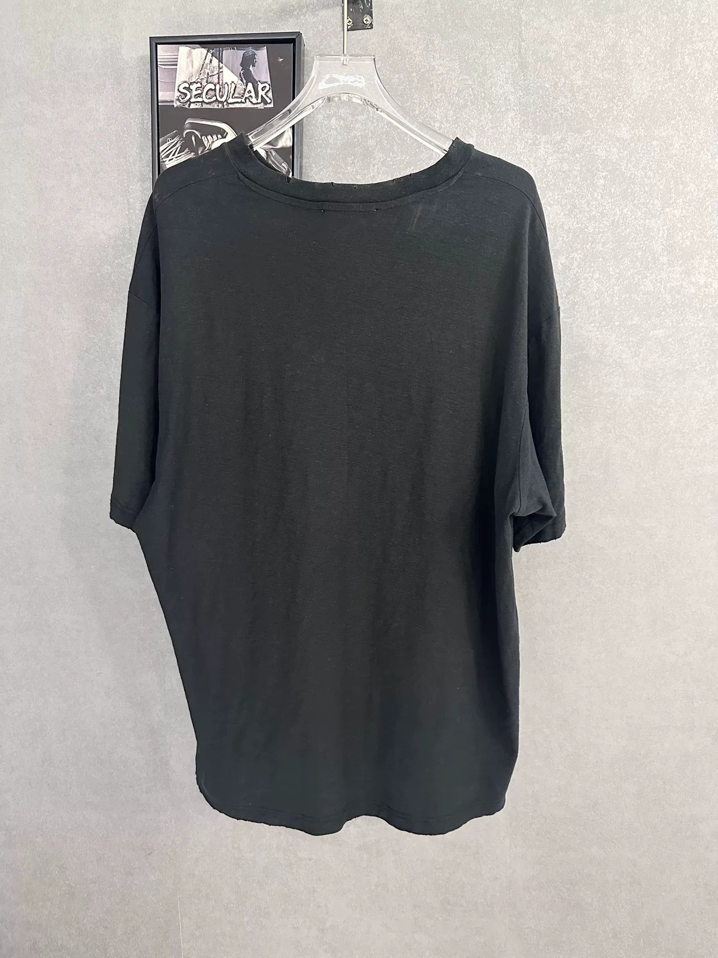 Acne Studios Acne Studios 1996 Black Short Sleeve T-Shirt Size US XL / EU 56 / 4 - 2 Thumbnail