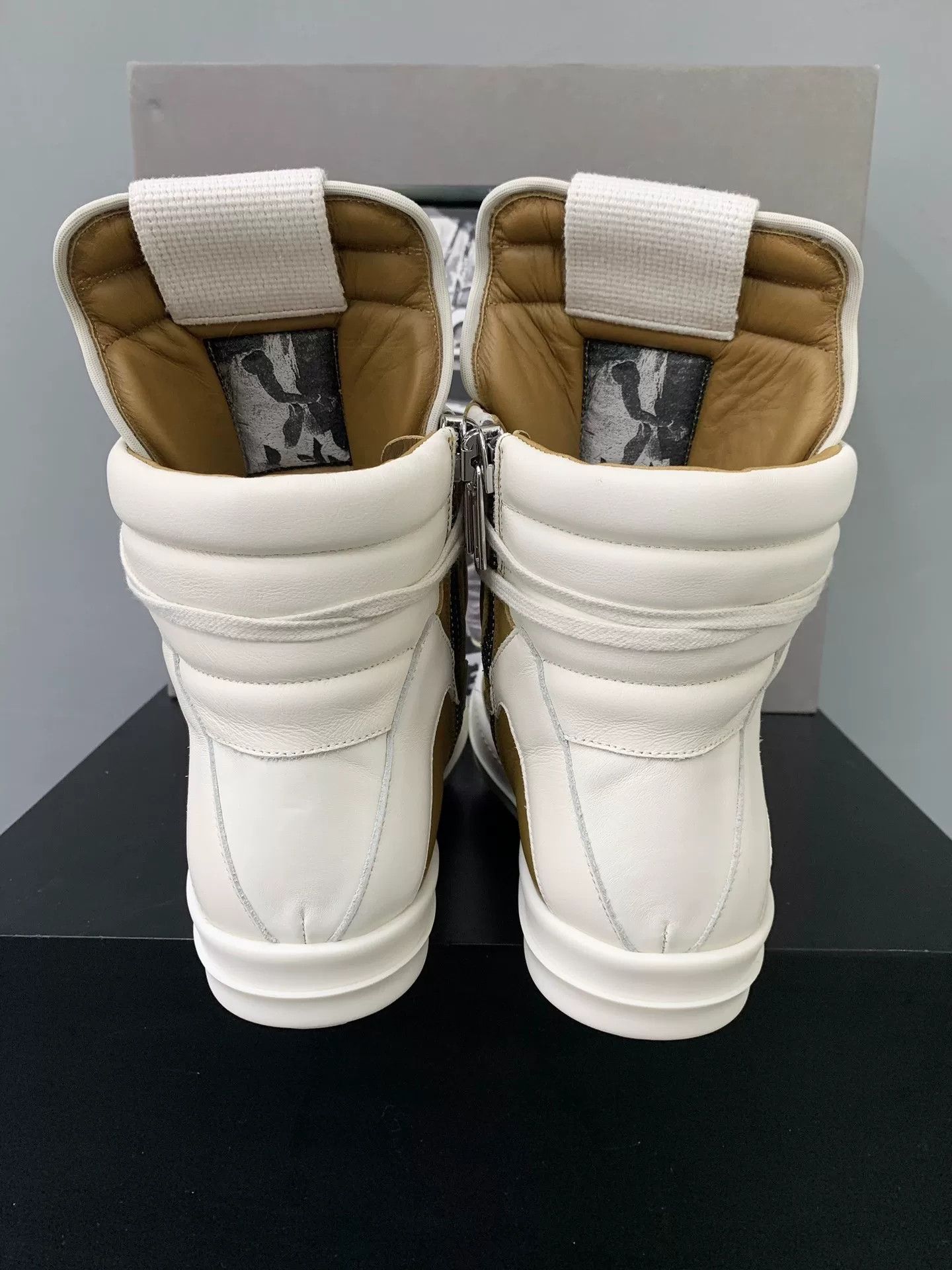 Rick Owens rick owens geobasket yellow leather casual shoes Size US 7 / EU 40 - 7 Thumbnail