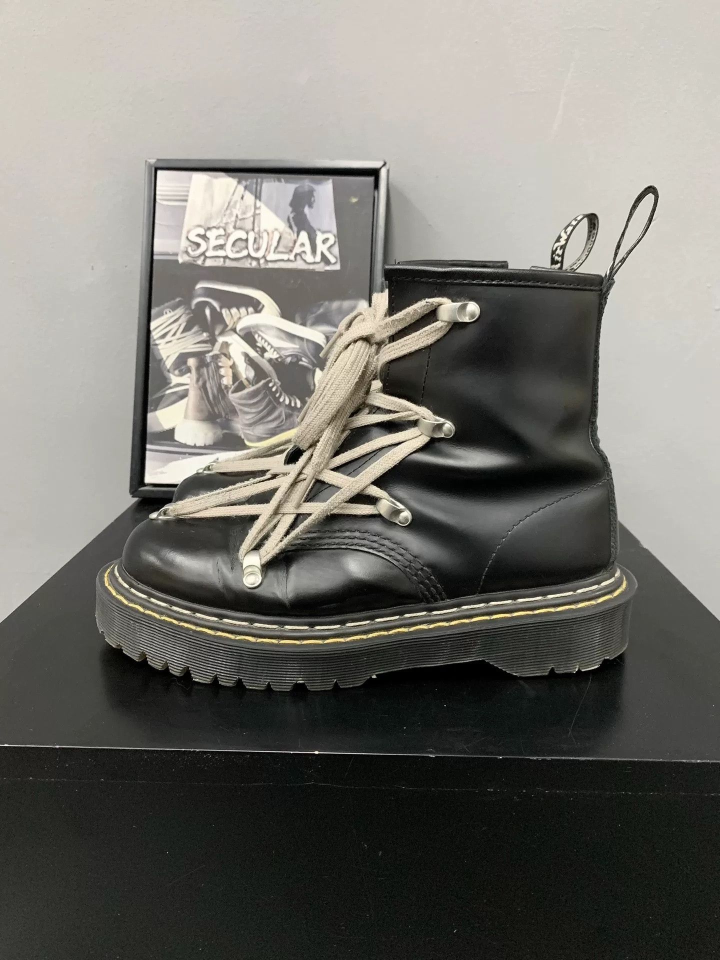 Rick Owens rick owens x dr.martens star short boots Size US 6 / IT 36 - 4 Thumbnail