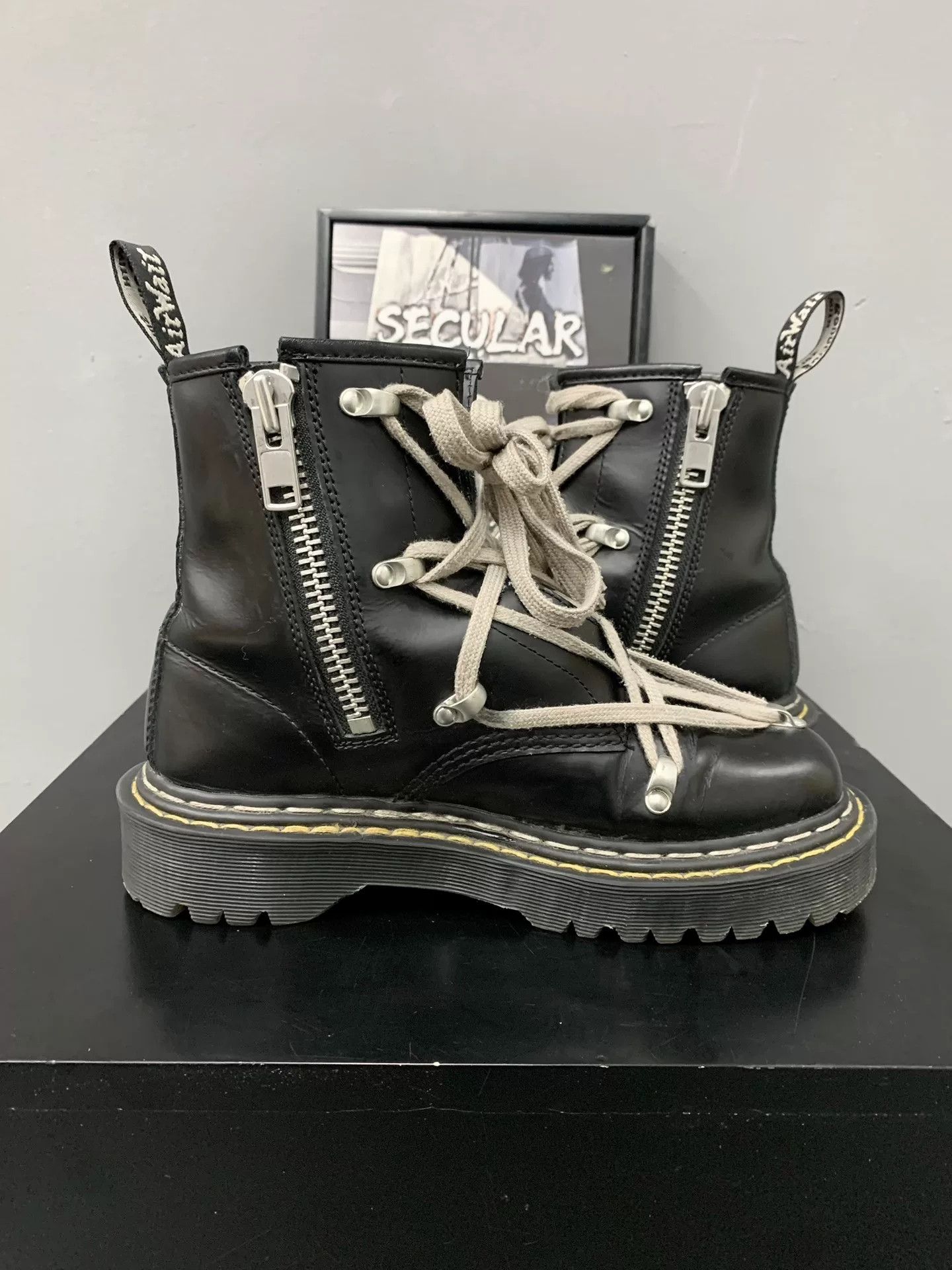 Rick Owens rick owens x dr.martens star short boots Size US 6 / IT 36 - 7 Thumbnail