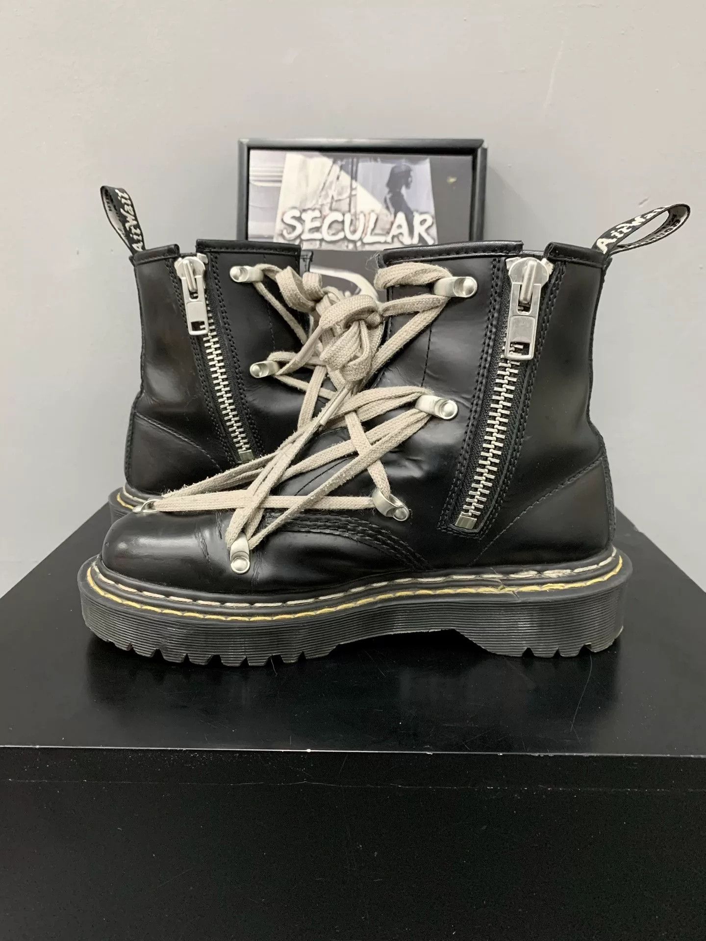 Rick Owens rick owens x dr.martens star short boots Size US 6 / IT 36 - 5 Thumbnail